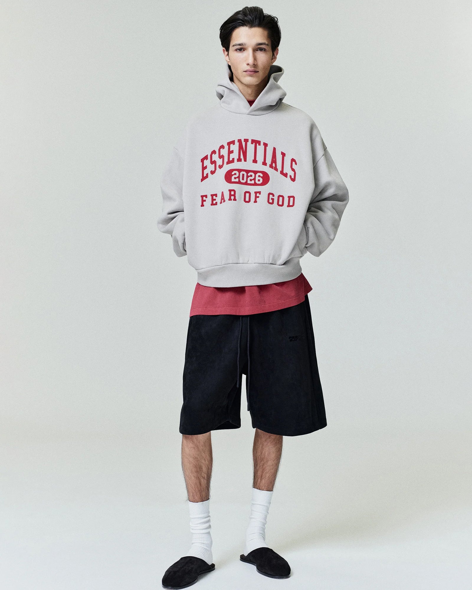 ESSENTIALS・エッセンシャルズ - パーカー・フーディ CLASSIC HOODIE / GREY