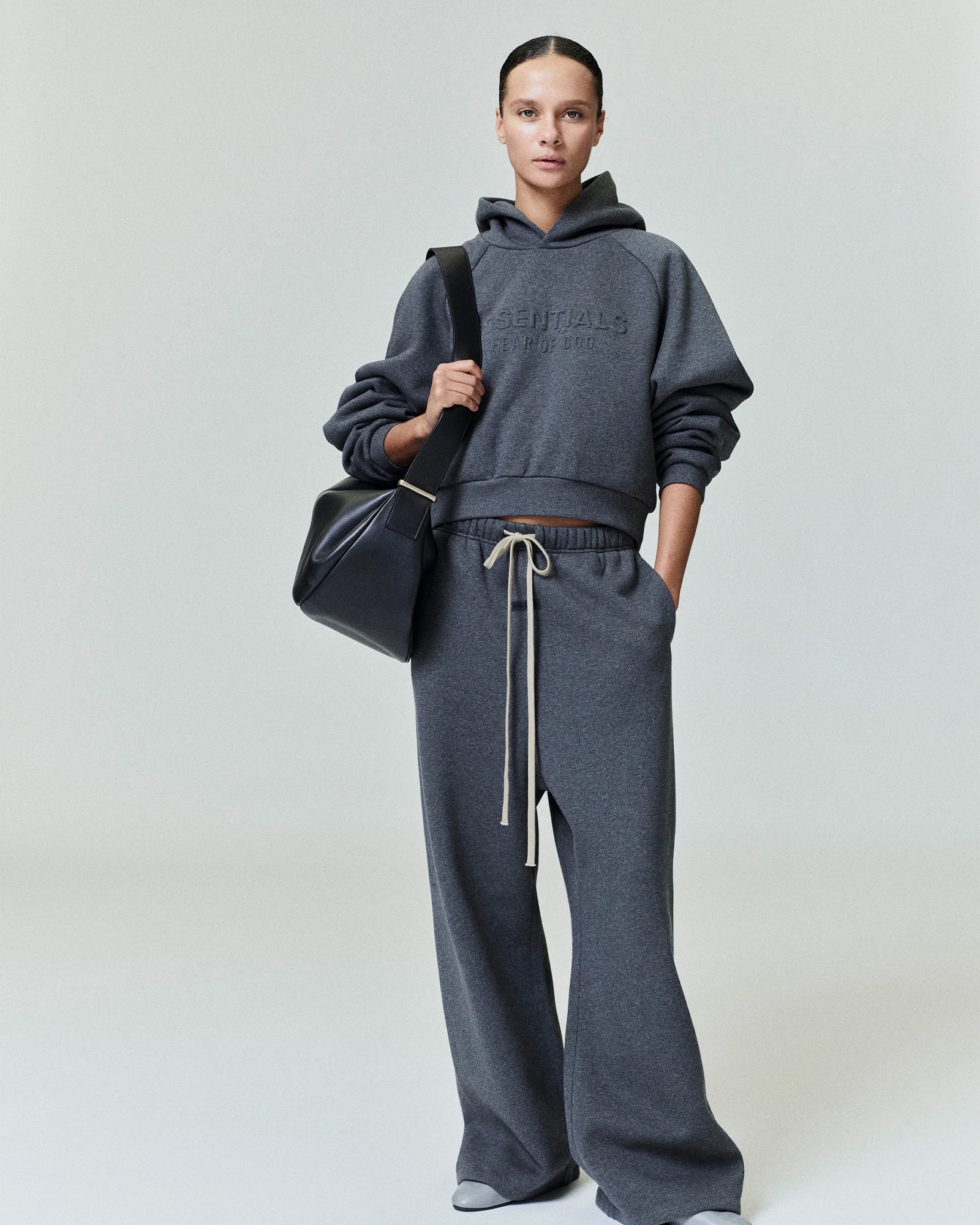 ESSENTIALS・エッセンシャルズ - パーカー・フーディ WOMENS 90'S RAGLAN HOODIE / OATMEAL HEATHER