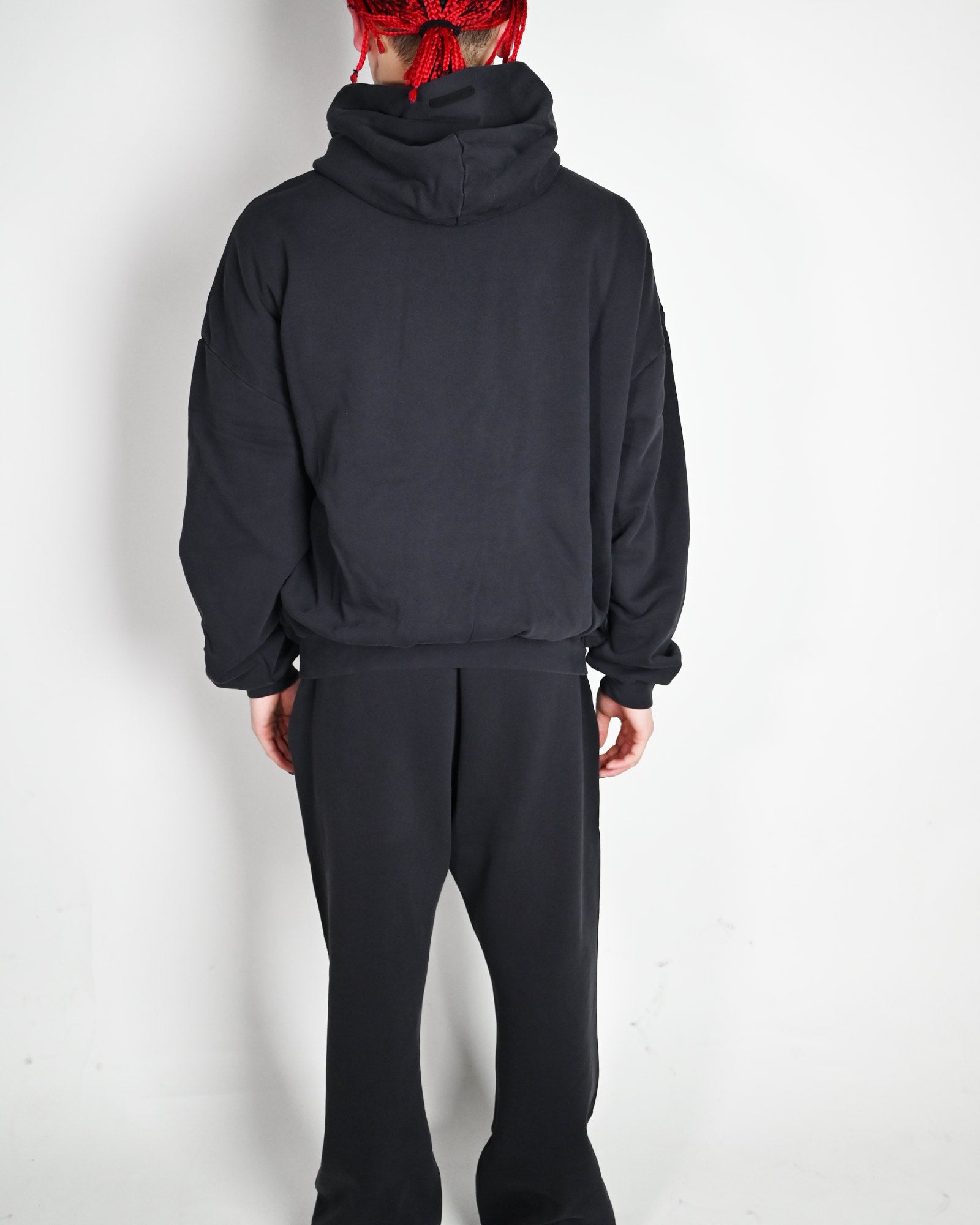 ESSENTIALS・エッセンシャルズ - パーカー・フーディ TRAINING 90'S HOODIE / FADED BLACK