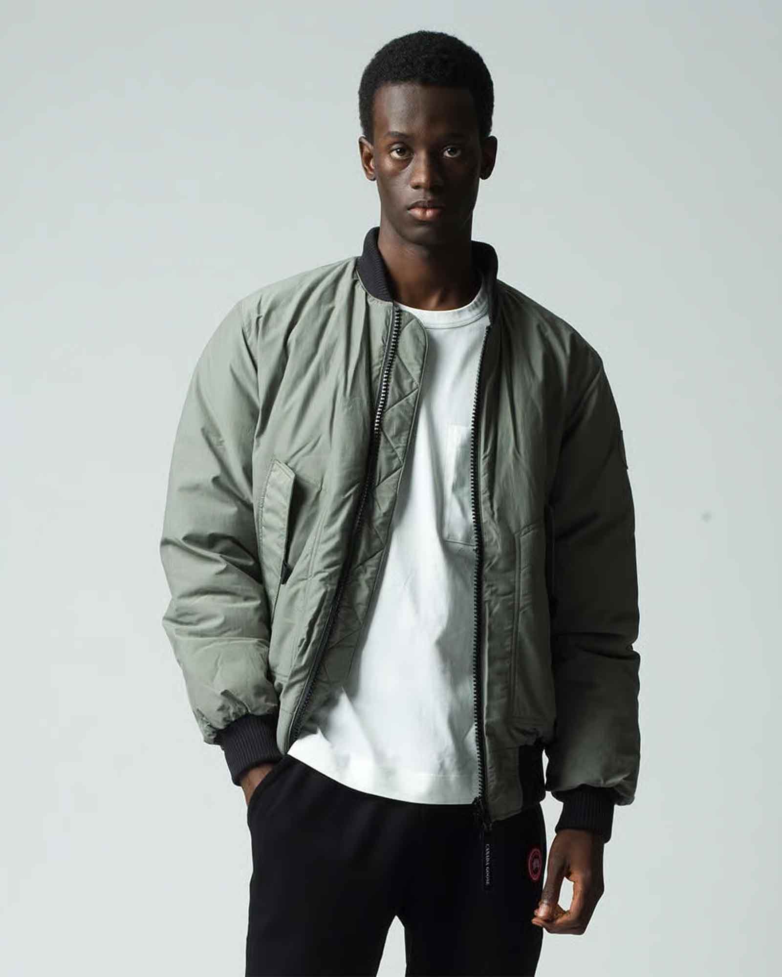 CANADA GOOSE・カナダグース - ブルゾン FRASIER BOMBER / SAGEBRUSH