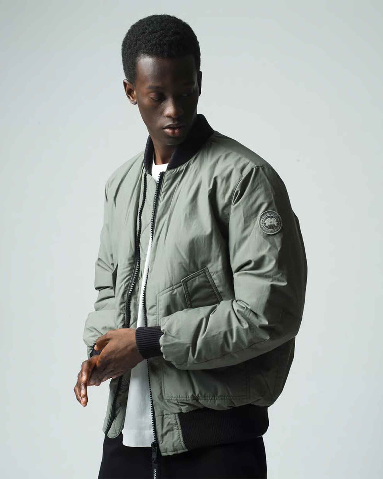 CANADA GOOSE・カナダグース - ブルゾン FRASIER BOMBER / SAGEBRUSH