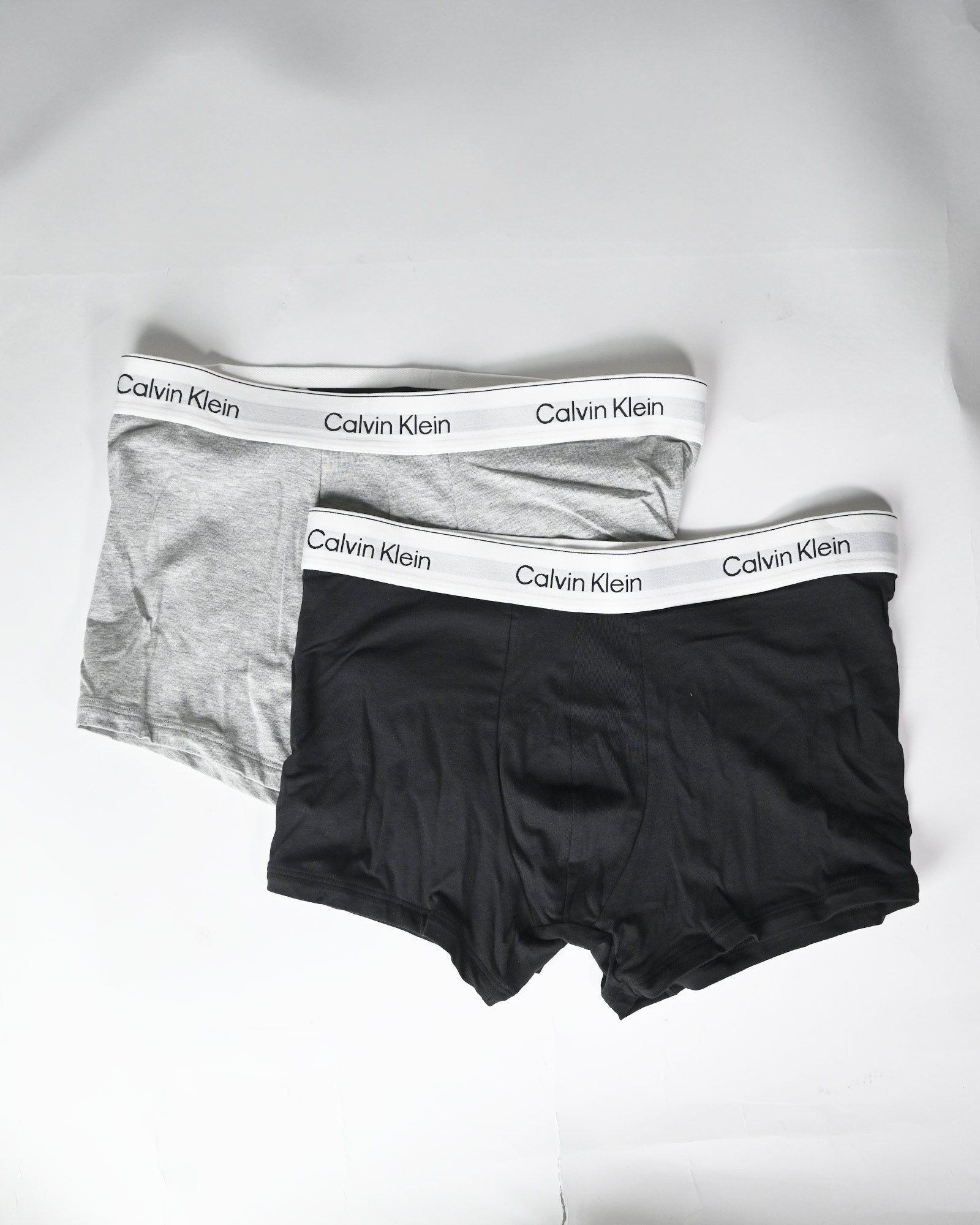 Calvin Klein・カルバン クライン - アンダーウェア TRUNK 2PK / BLACK & GRAY