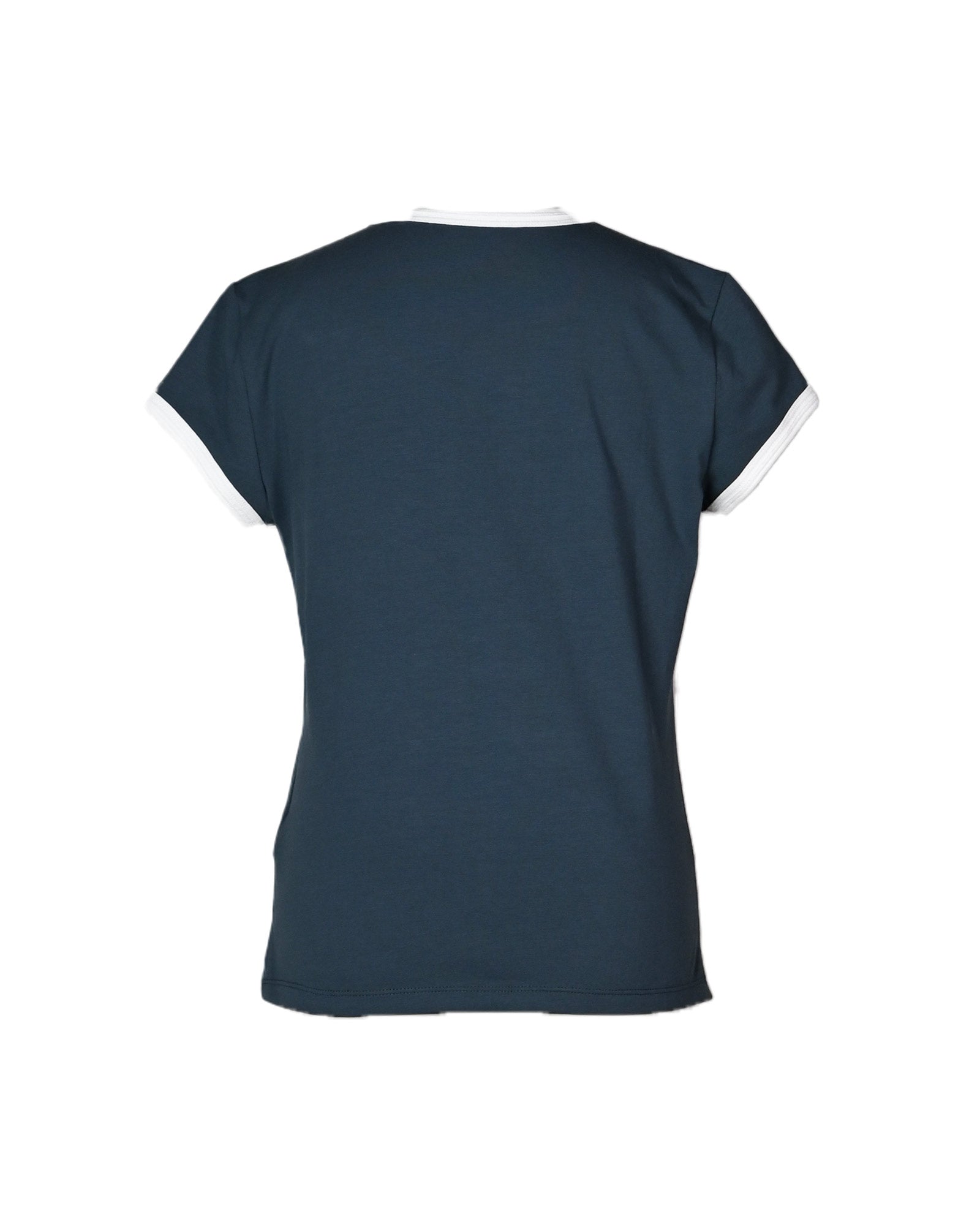 Calvin Klein・カルバン クライン - トップス SS SLIM LOGO RINGER TEE / BLUE