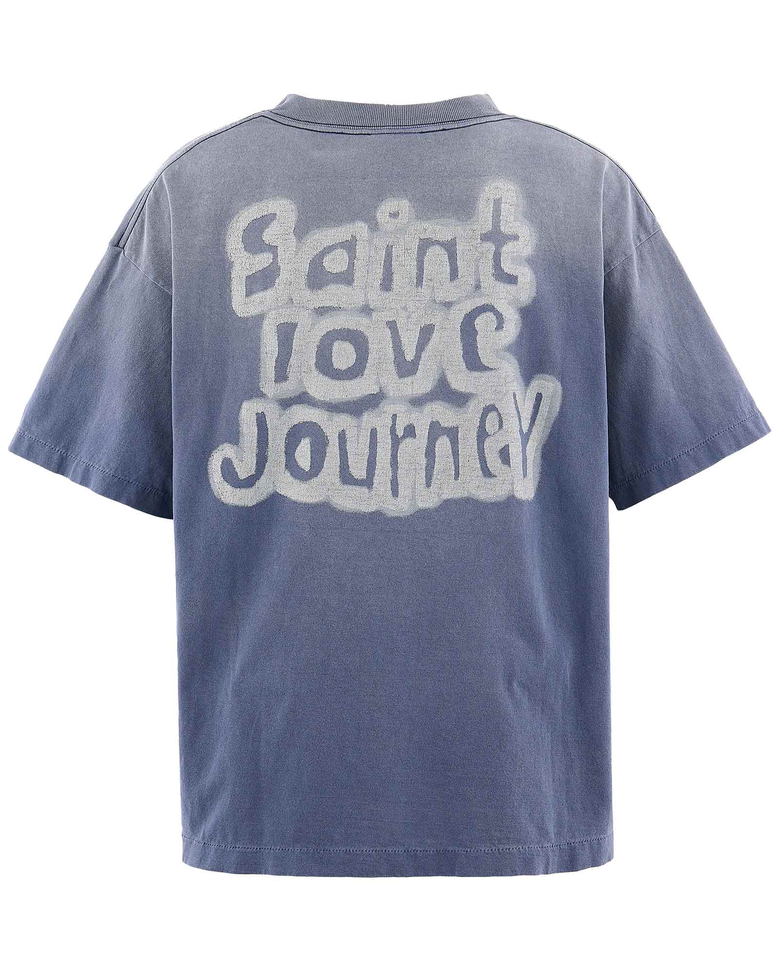 ©SAINT M××××××・セントマイケル - Tシャツ・カットソー SS T-SHIRT/SAINT SERVICE / NAVY