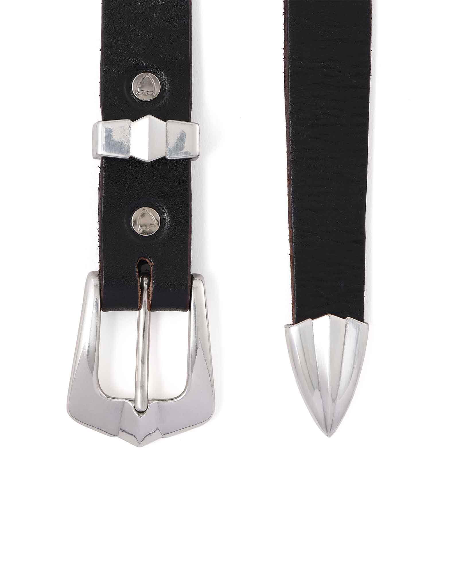 ©SAINT M××××××・セントマイケル - ベルト HTC_BELT NARROW / BLACK