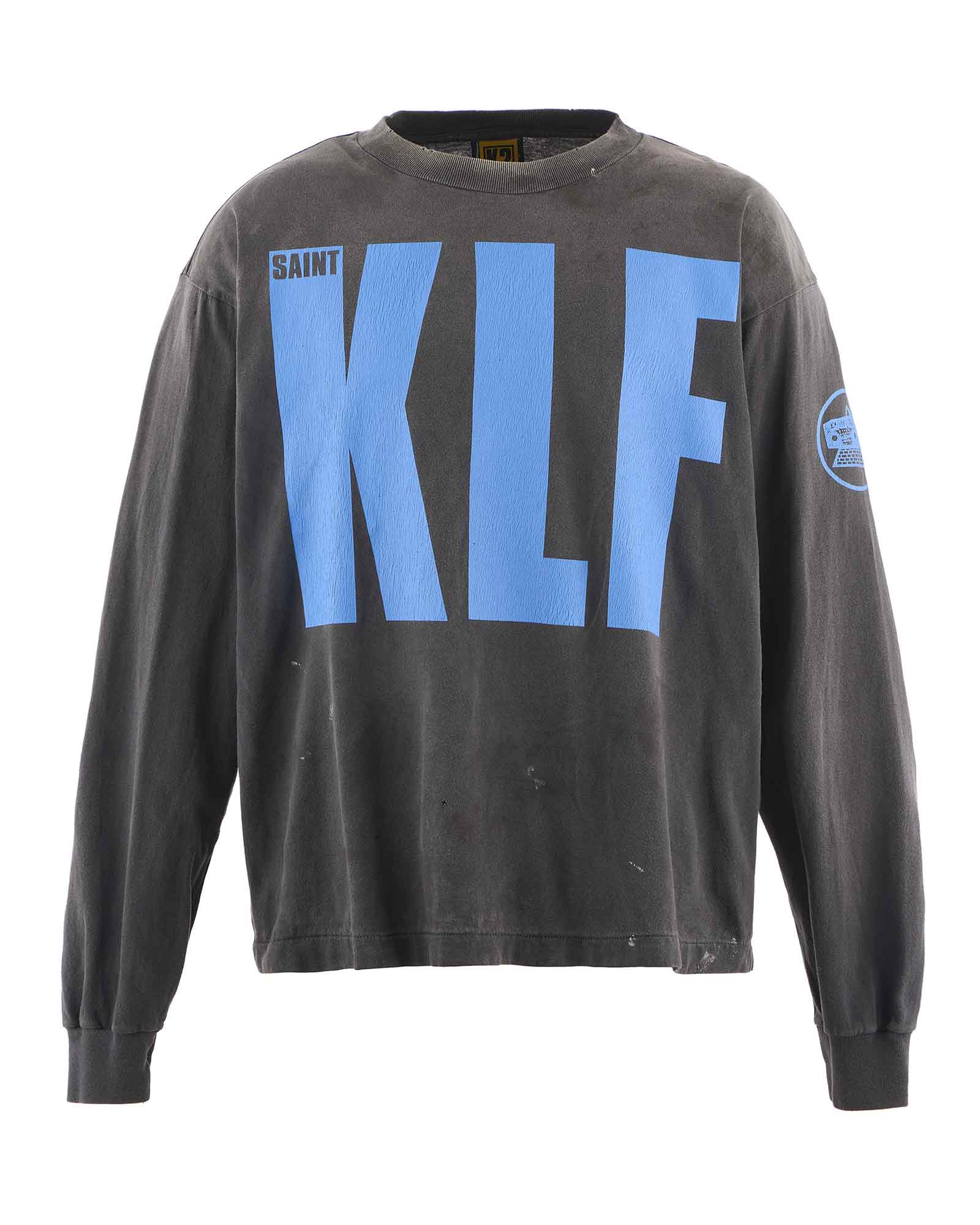 ©SAINT M××××××・セントマイケル - L/S Tシャツ KLF_LS TEE/BLUE KLF / BLACK