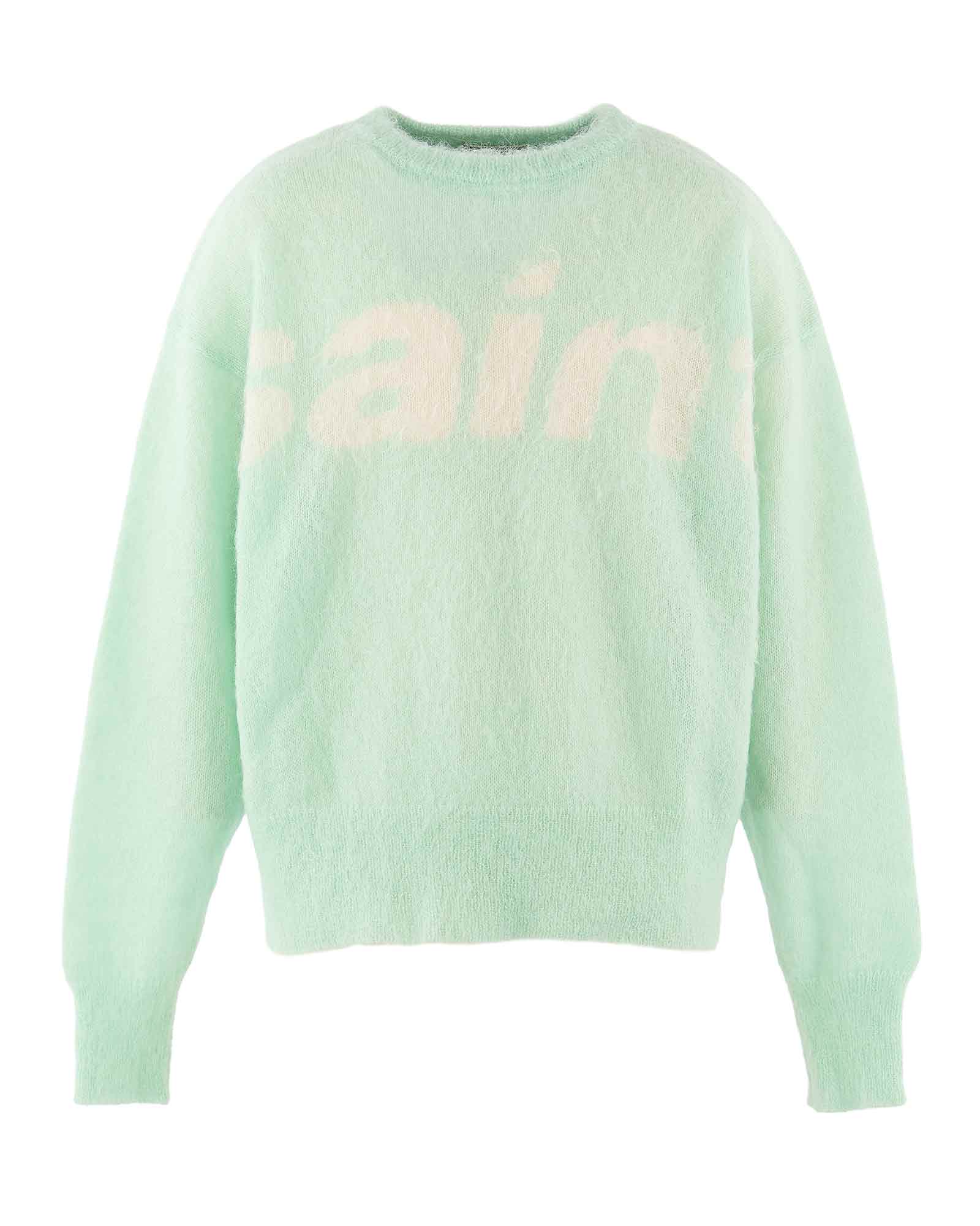 ©SAINT M××××××・セントマイケル - ニット・セーター MOHAIR CREW KNIT/SAINT / GREEN