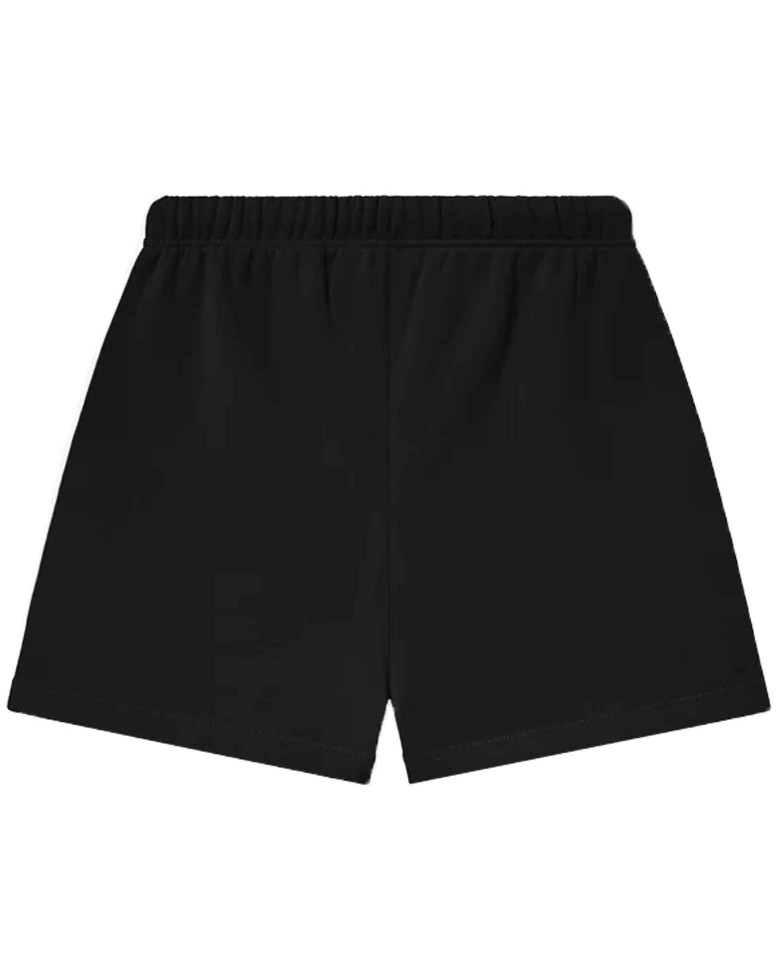ESSENTIALS・エッセンシャルズ - ハーフ・ショートパンツ SOCCER FLEECE SHORTS / JET BLACK