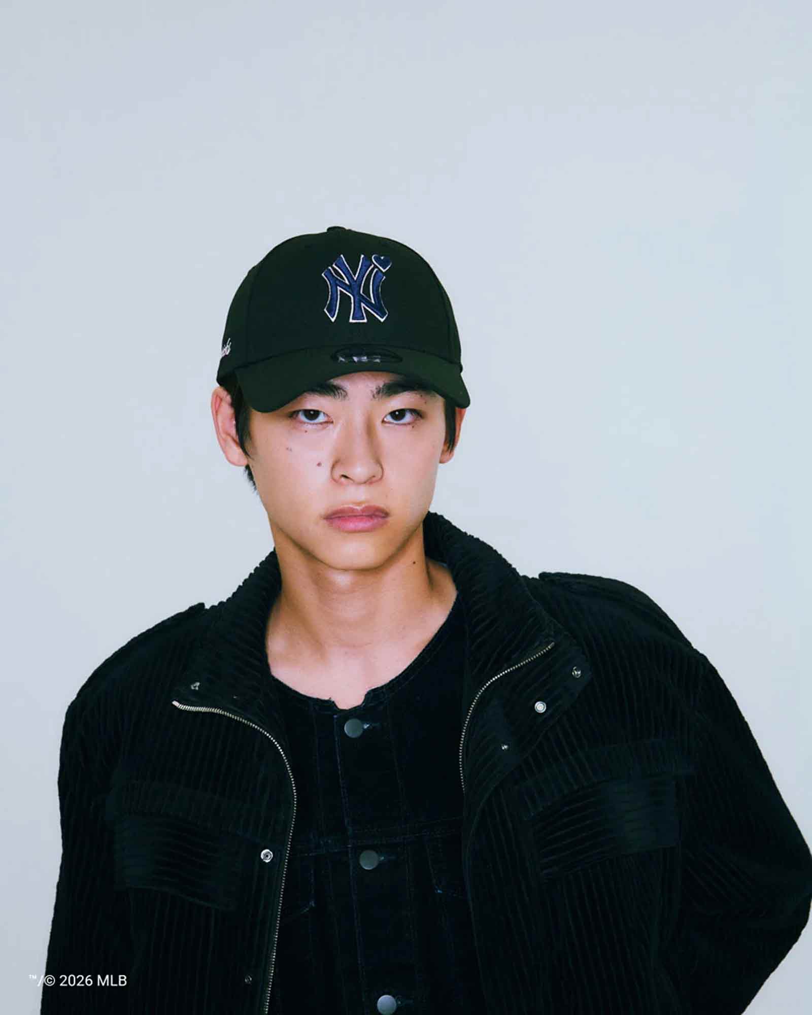 BASICKS・ベイシックス - キャップ 9FORTY TM NEW YORK YANKEES CAP / BLACK×NAVY×PINK
