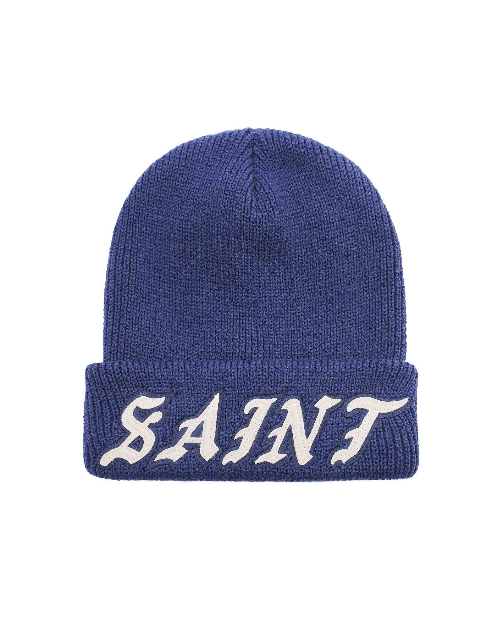 KNIT CAP/SAINT / NAVY