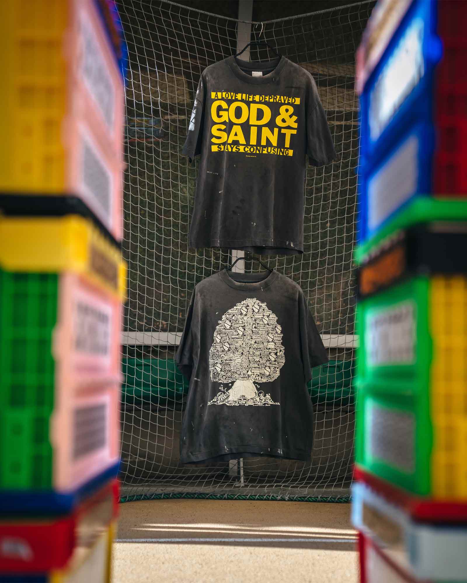 SAINT M×××××× (セントマイケル) SS26 SS T-SHIRT/TREE/BLACK | Detail