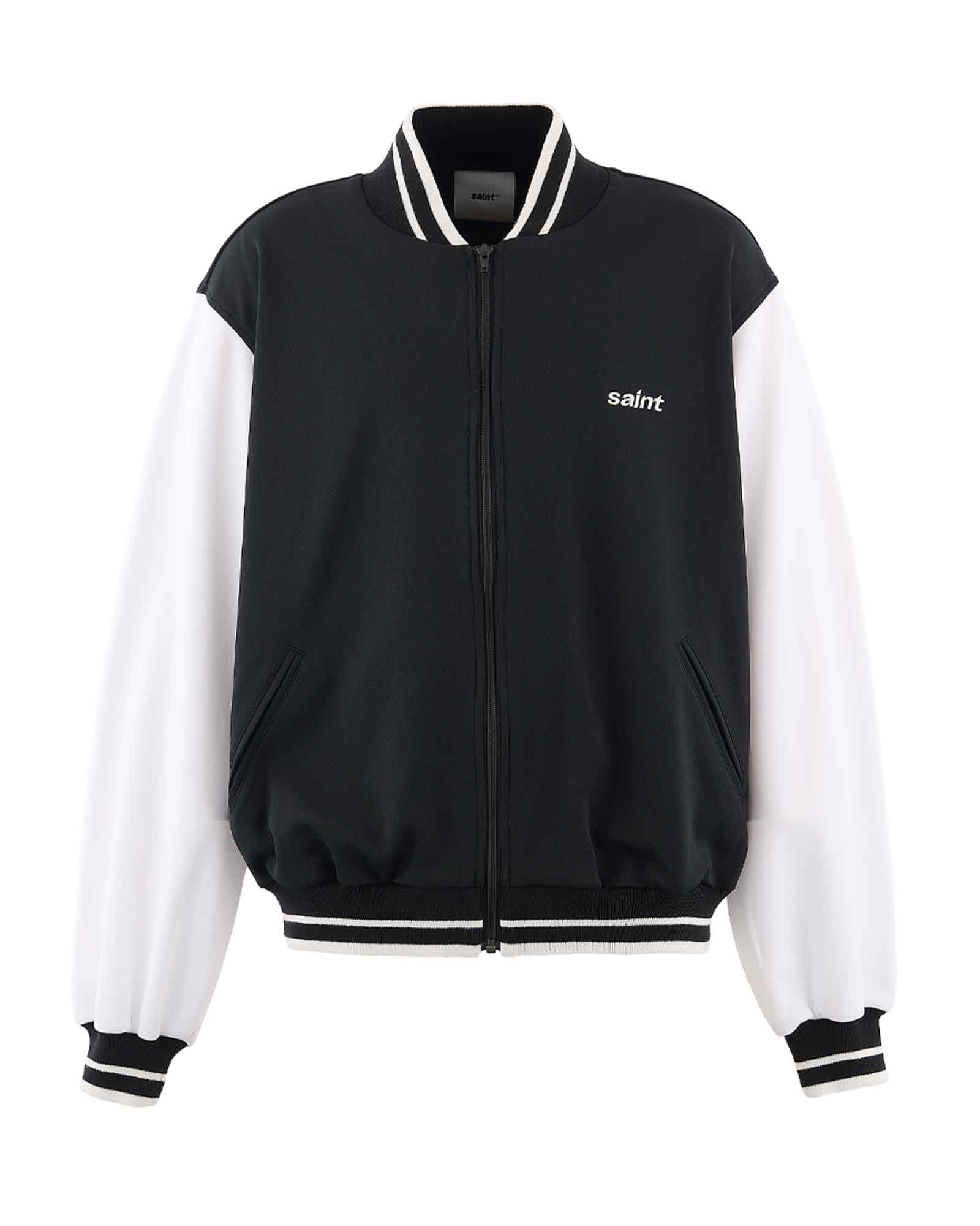 TRACK JACKET/SAINT / BLACK
