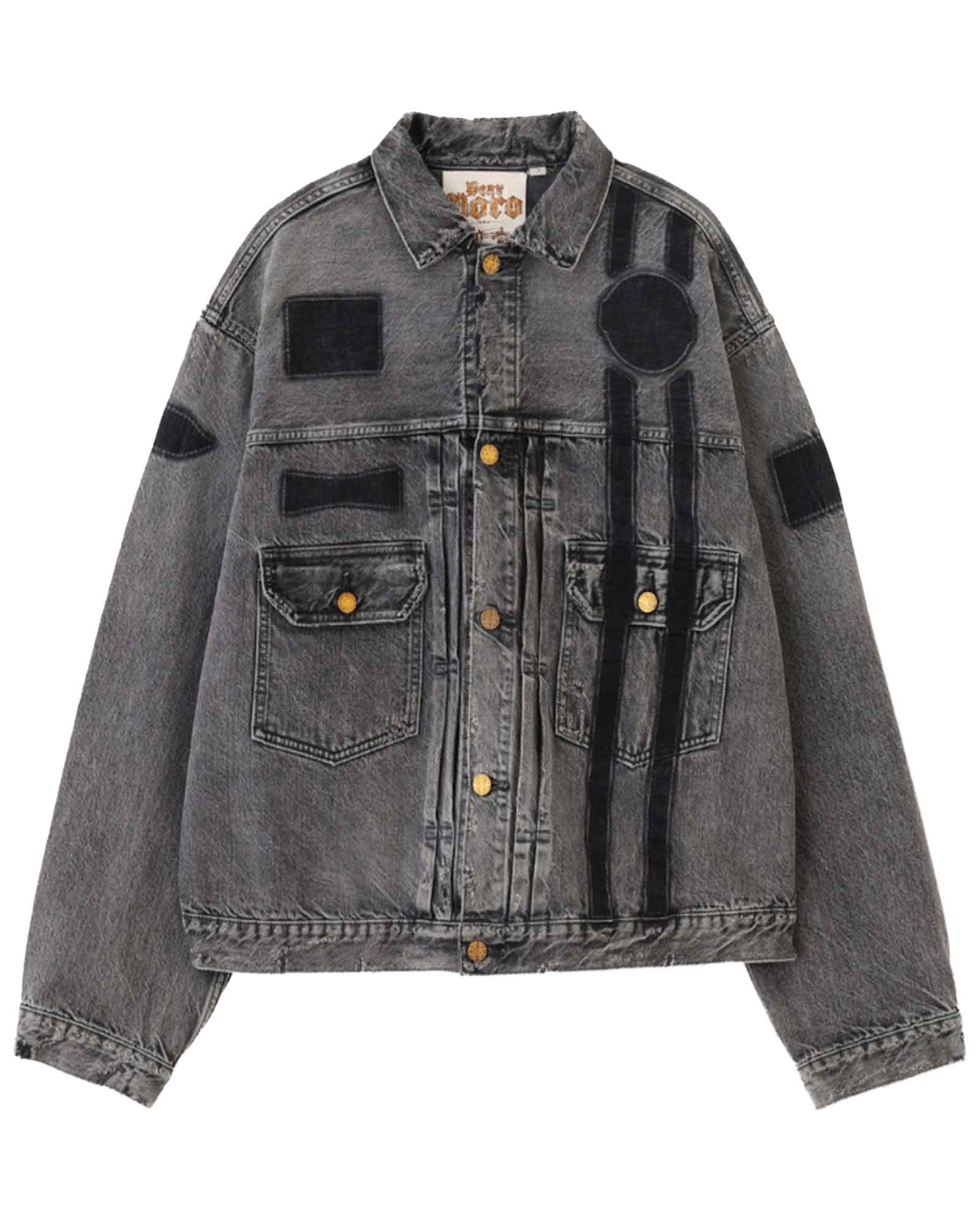917 DENIM JACKET / BLACK