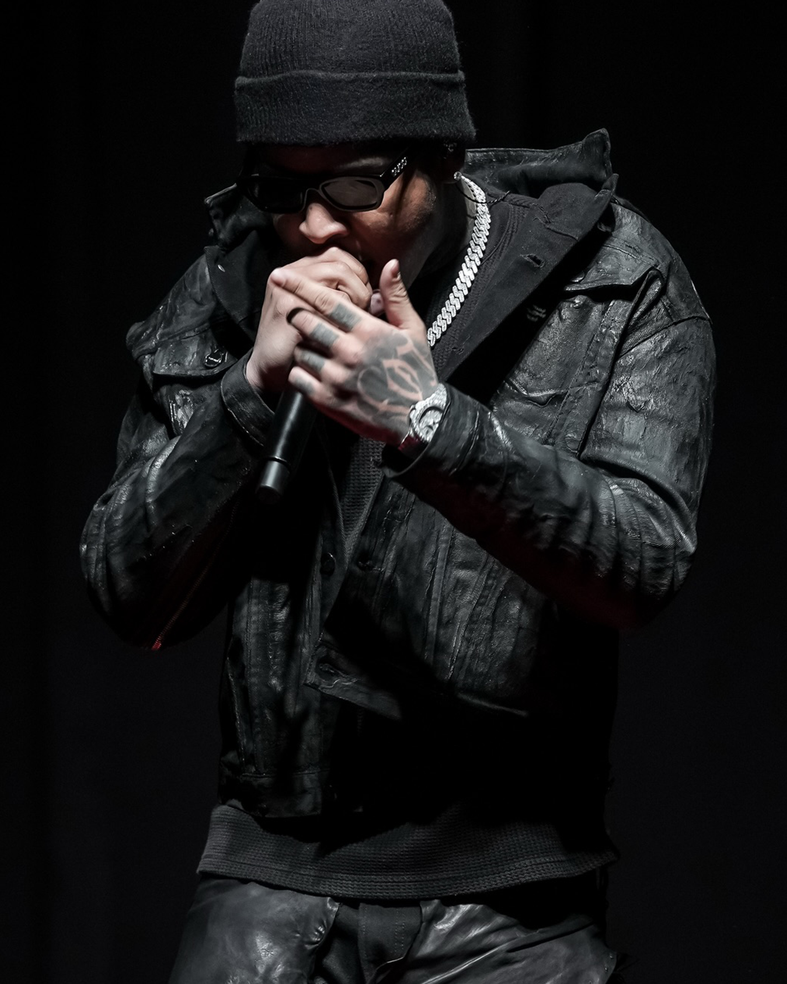 LAST NEST・ラストネスト - ジャケット HARD COATING CROSS JACKET / BLACK