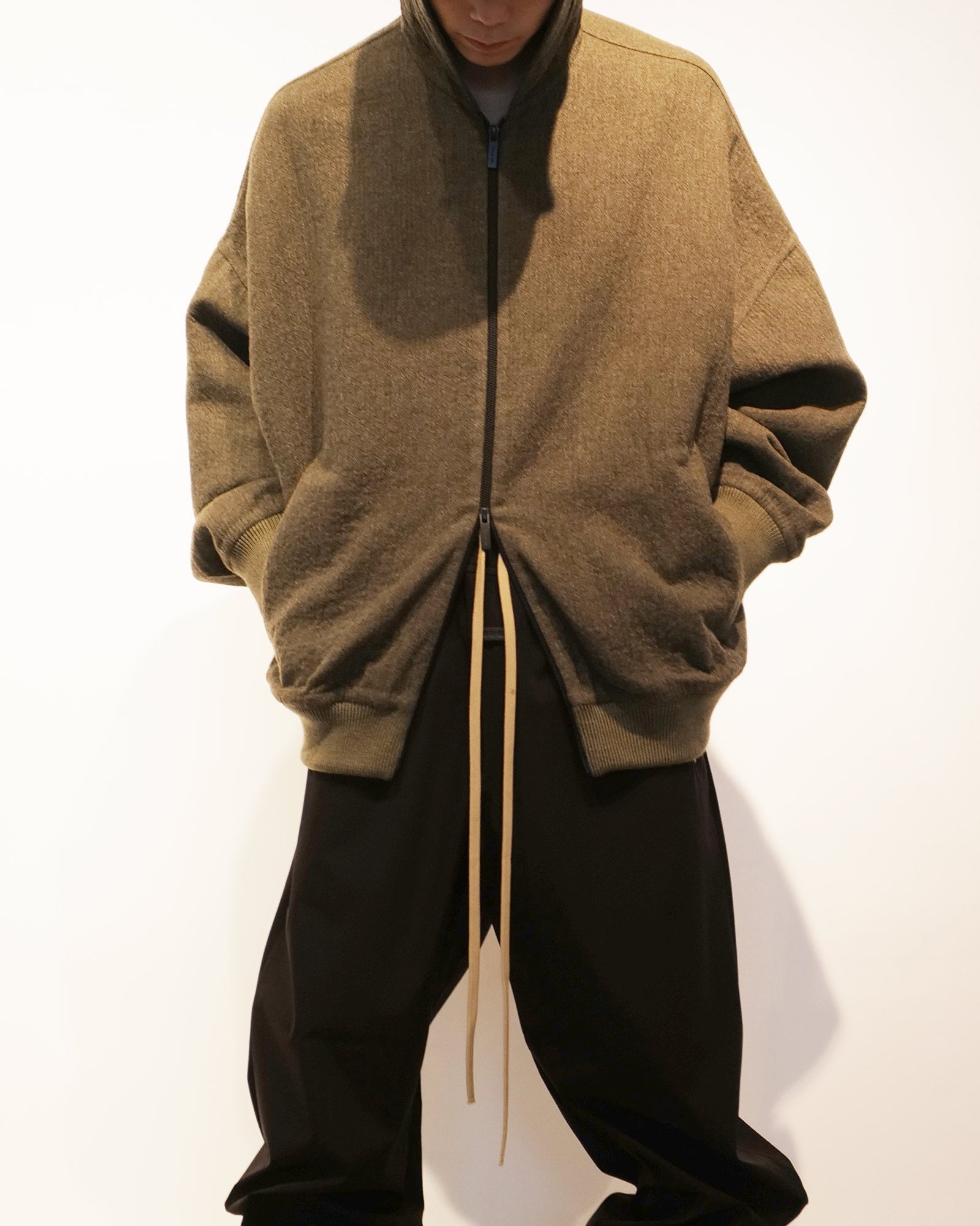 FEAR OF GOD・Fear Of got -  FULL ZIP HOODIE / OFF BLACK