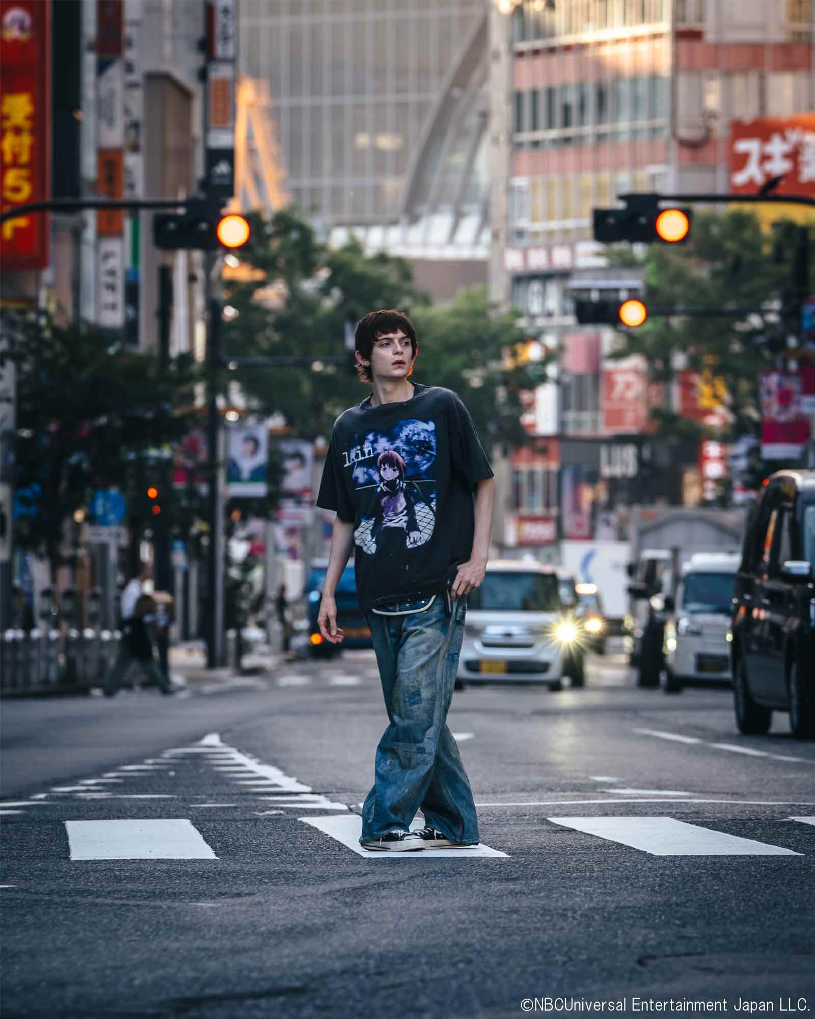 ©SAINT M××××××・セントマイケル - Tシャツ・カットソー GS_SS TEE/LAIN / BLACK