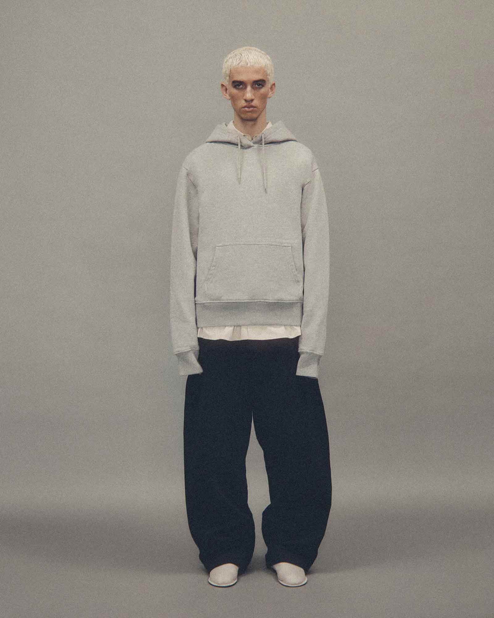 Entire studios・entire studio -  STANDARD HOOD / GREY MARLE