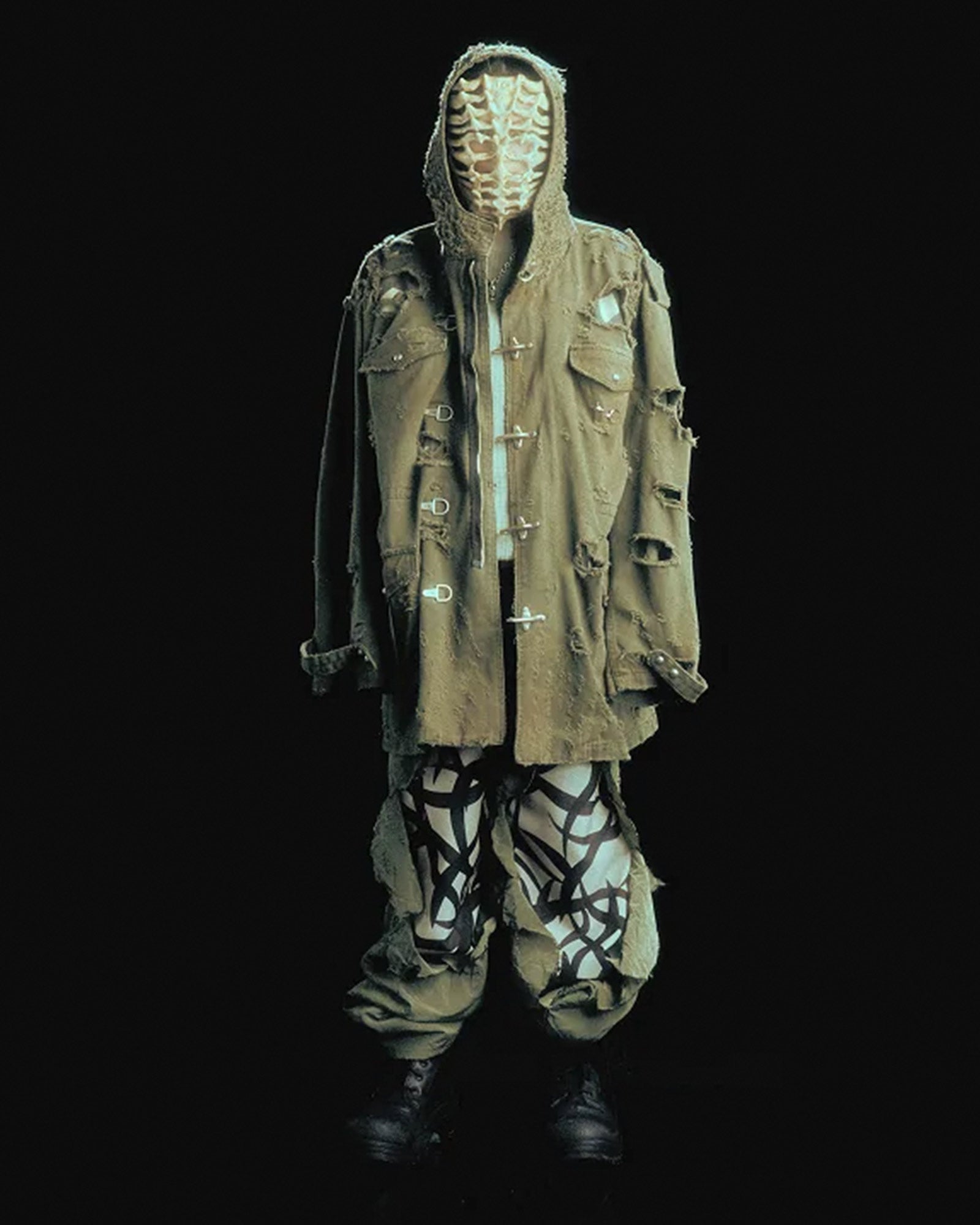 THUG CLUB(サグクラブ)「 TC SHADOW TRIBAL M-65 JACKET / KHAKI