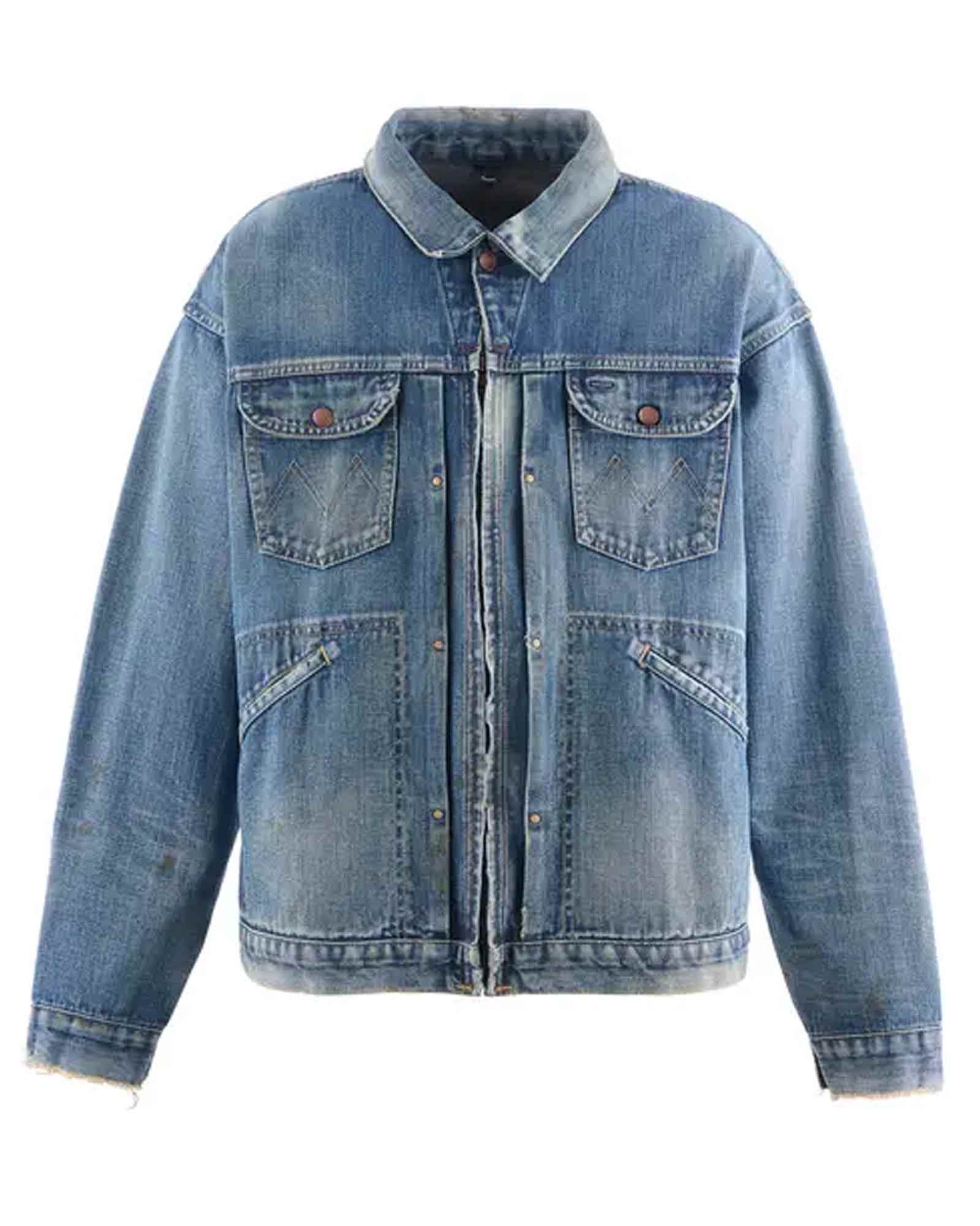 DENIM JACKET/M / BLUE