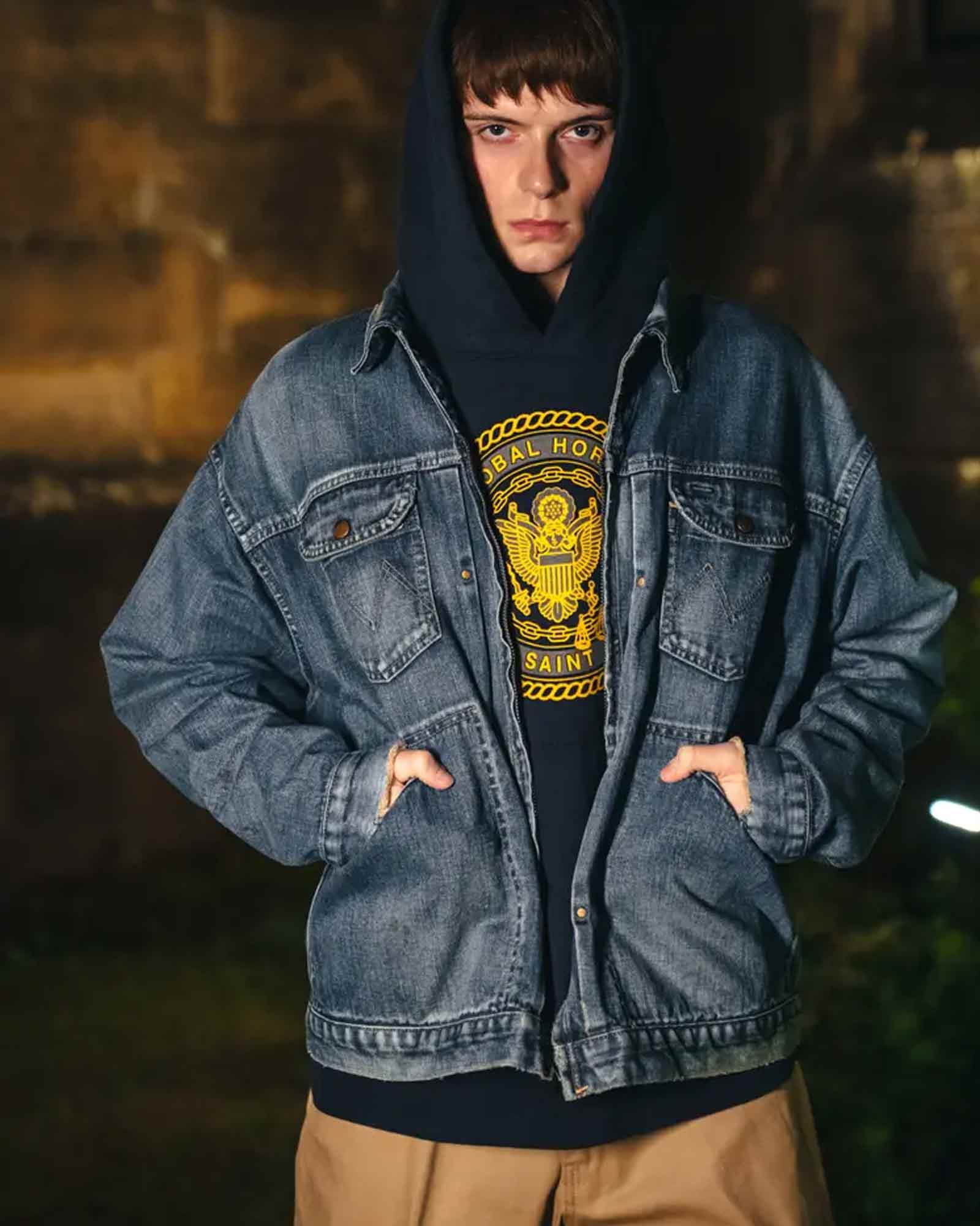 SAINT M×××××× (セントマイケル) AW25 DENIM JACKET/M / BLUE | Detail