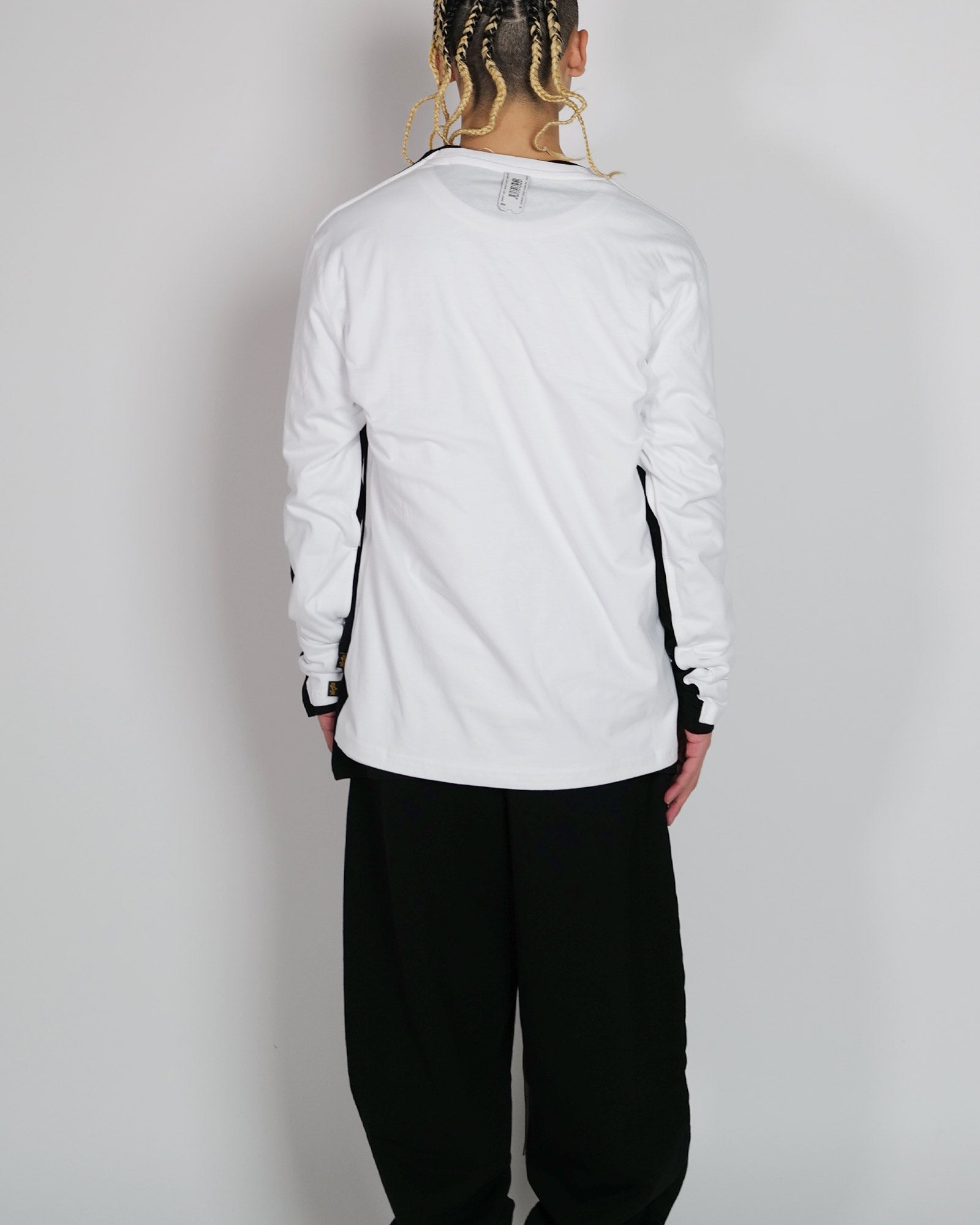 PROTOTYPES・プロトタイプス - L/S Tシャツ 2-D TEE LONGSLEEVE / BLACK