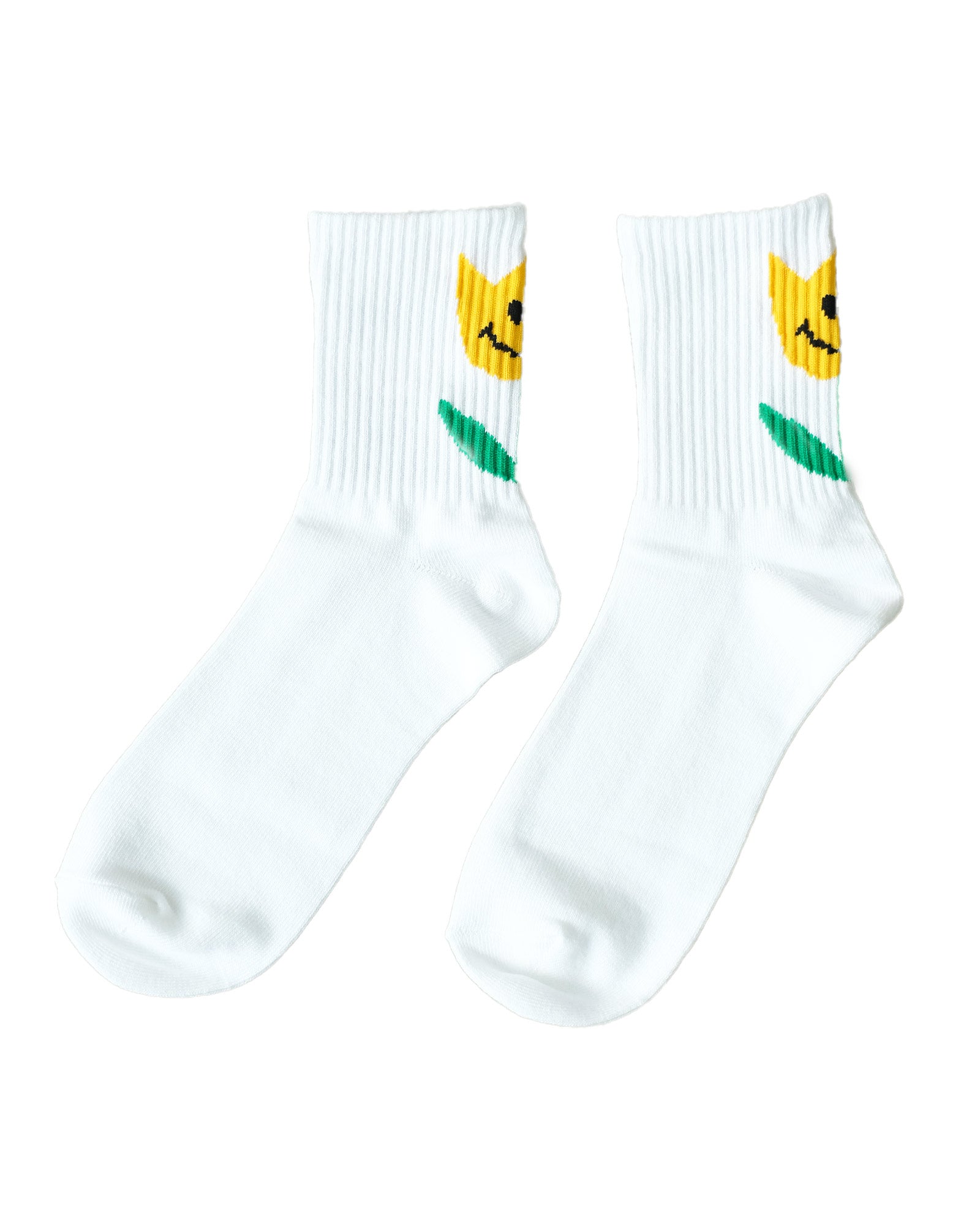 SWJP・S&W JP -  SUPERZOO CALMDOWN SOCKS / YELLOW