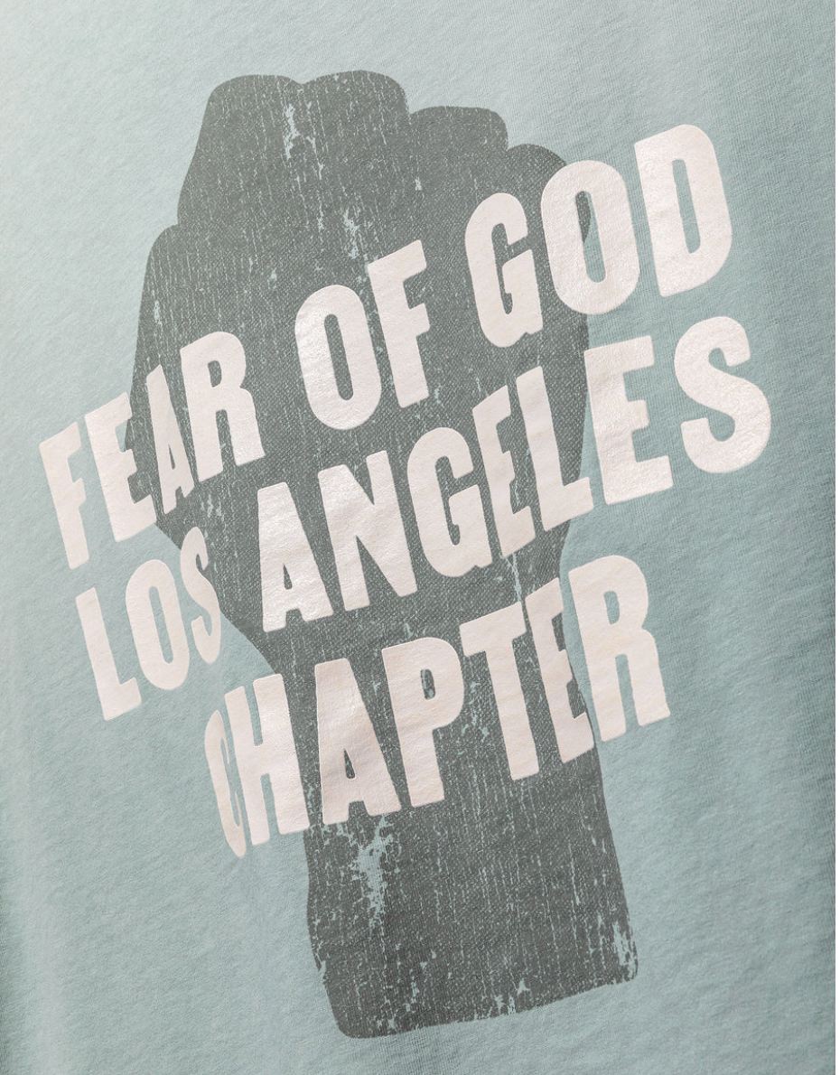 FEAR OF GOD・フィア オブ ゴット - L/S Tシャツ Relaxed LS "DISCIPLE" Tee / grey
