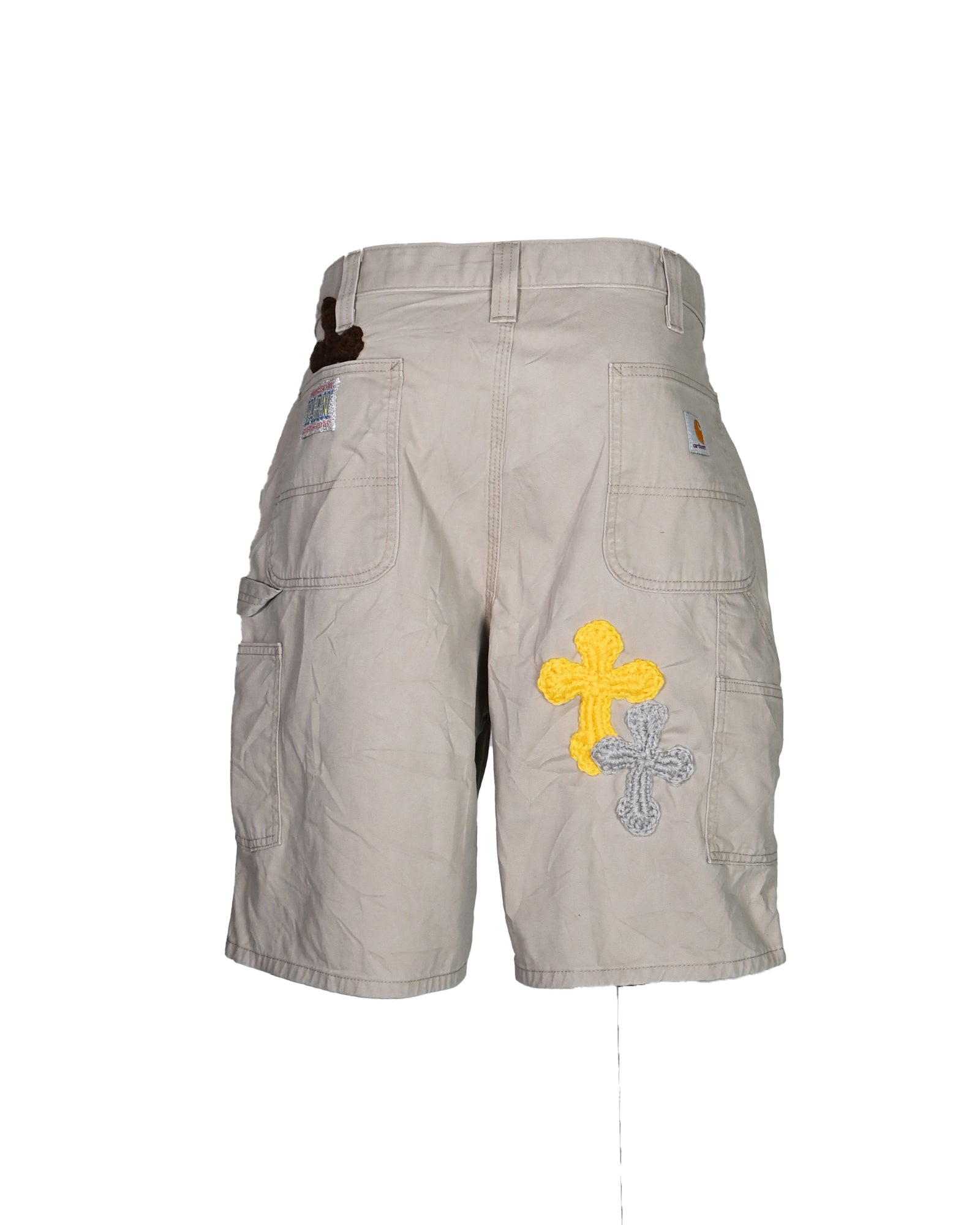 Y.A.R.N.・ヤーン - ハーフ・ショートパンツ Y.A.R.N. CARHARTT SHORTS AW01 / MULTI