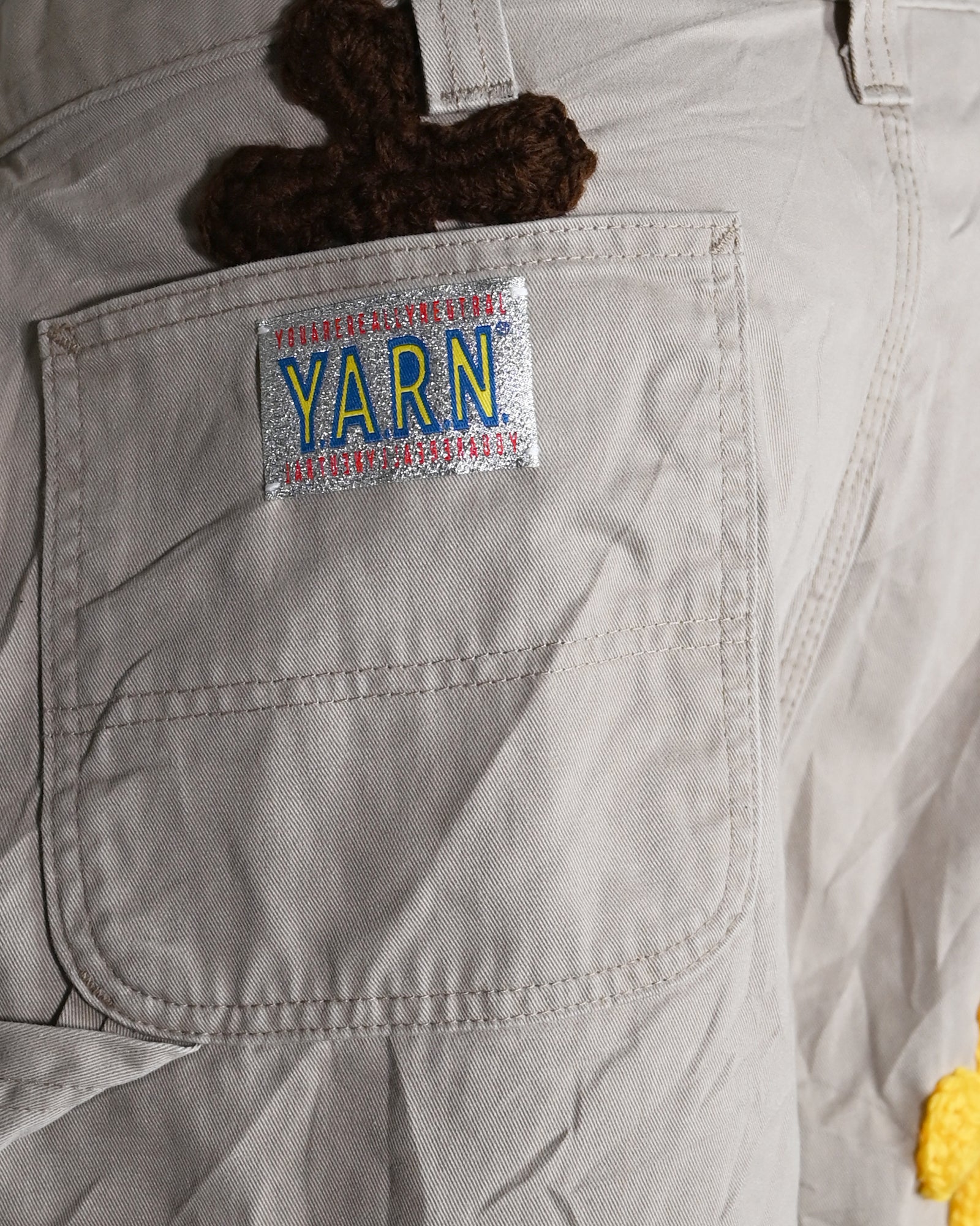 Y.A.R.N.・ヤーン - ハーフ・ショートパンツ Y.A.R.N. CARHARTT SHORTS AW01 / MULTI