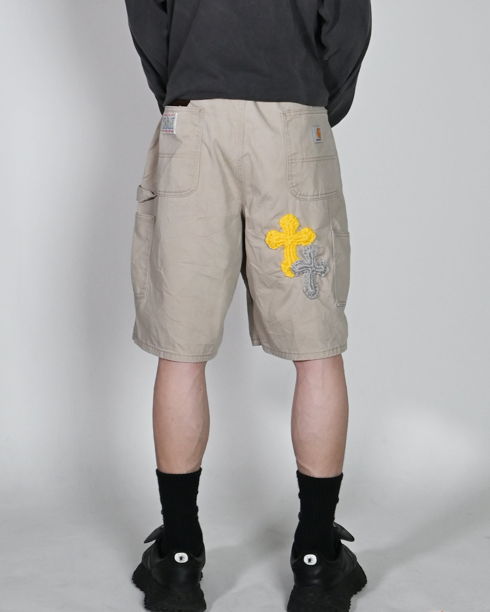Y.A.R.N.・ヤーン - ハーフ・ショートパンツ Y.A.R.N. CARHARTT SHORTS AW01 / MULTI