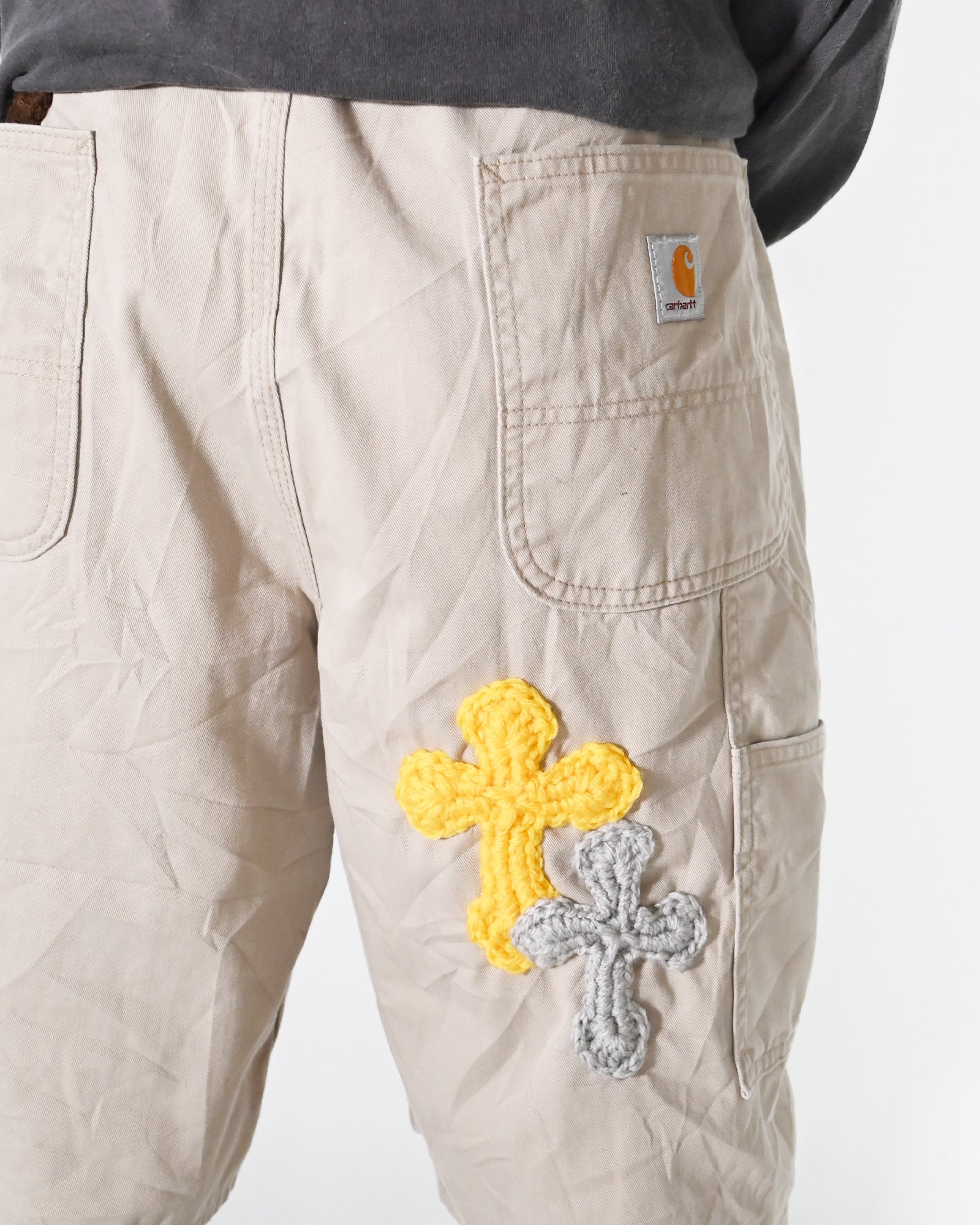 Y.A.R.N.・ヤーン - ハーフ・ショートパンツ Y.A.R.N. CARHARTT SHORTS AW01 / MULTI