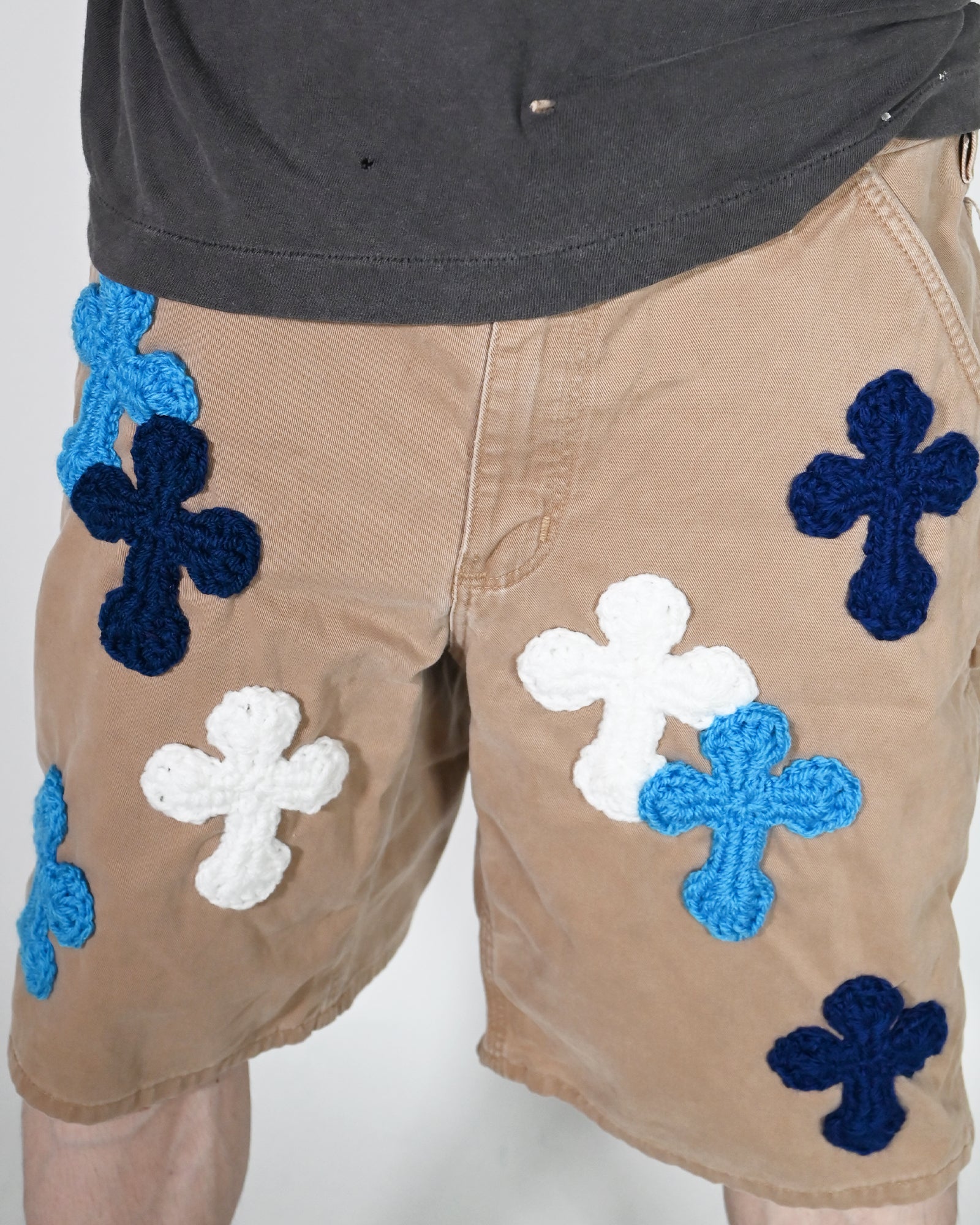 Y.A.R.N.・ヤーン - ハーフ・ショートパンツ Y.A.R.N. CARHARTT SHORTS AW02 / MULTI