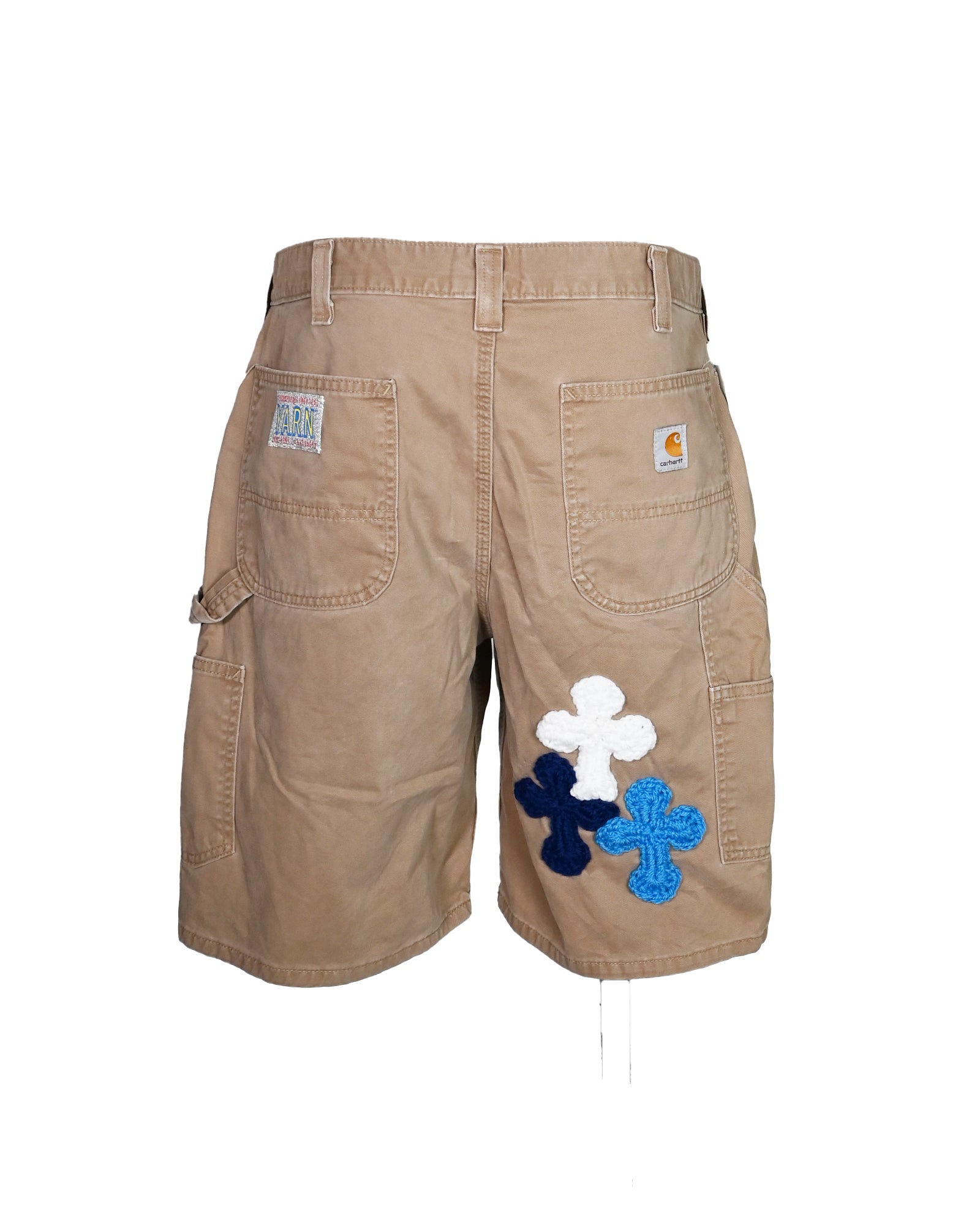 Y.A.R.N.・ヤーン - ハーフ・ショートパンツ Y.A.R.N. CARHARTT SHORTS AW02 / MULTI