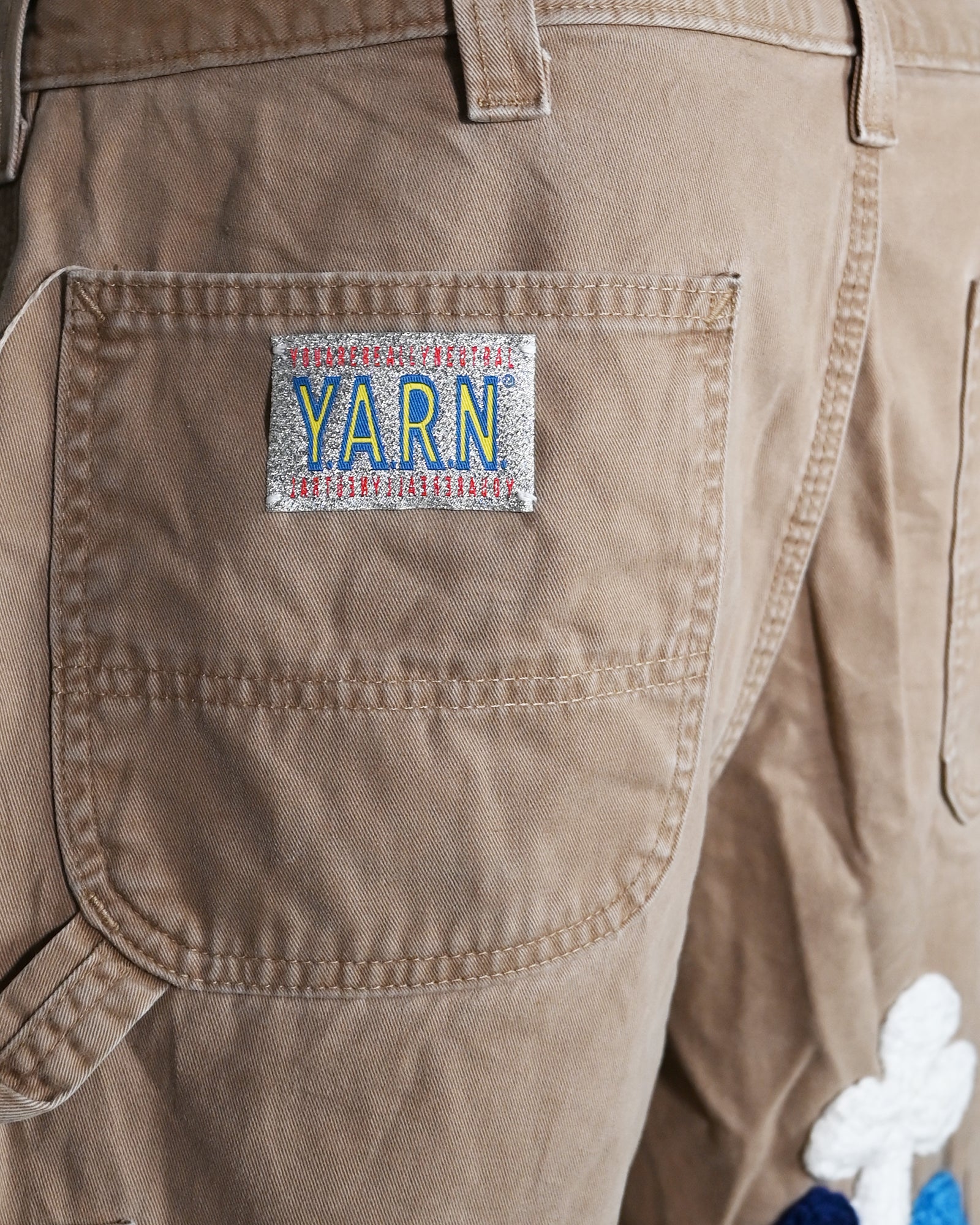 Y.A.R.N.・ヤーン - ハーフ・ショートパンツ Y.A.R.N. CARHARTT SHORTS AW02 / MULTI