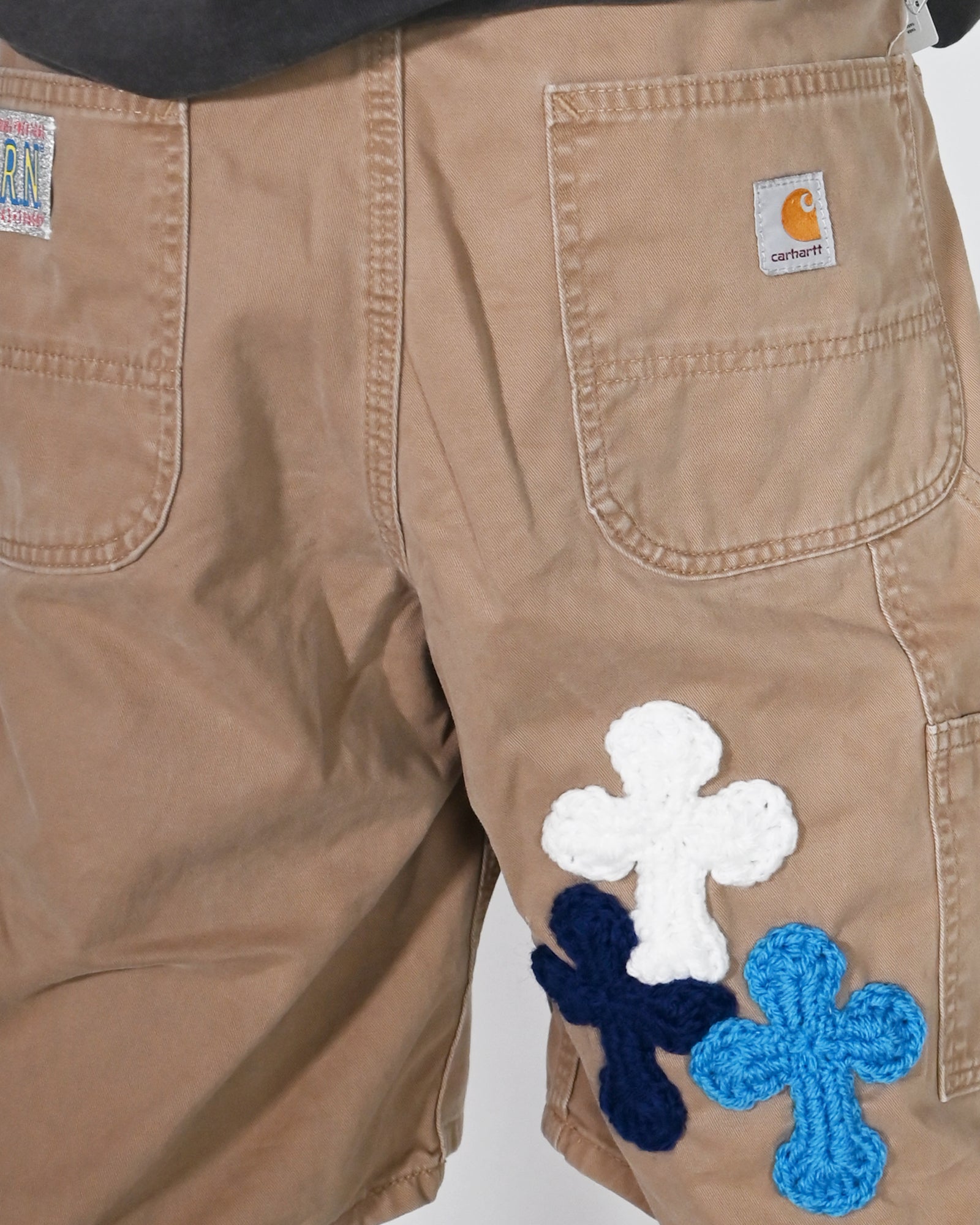 Y.A.R.N.・ヤーン - ハーフ・ショートパンツ Y.A.R.N. CARHARTT SHORTS AW02 / MULTI