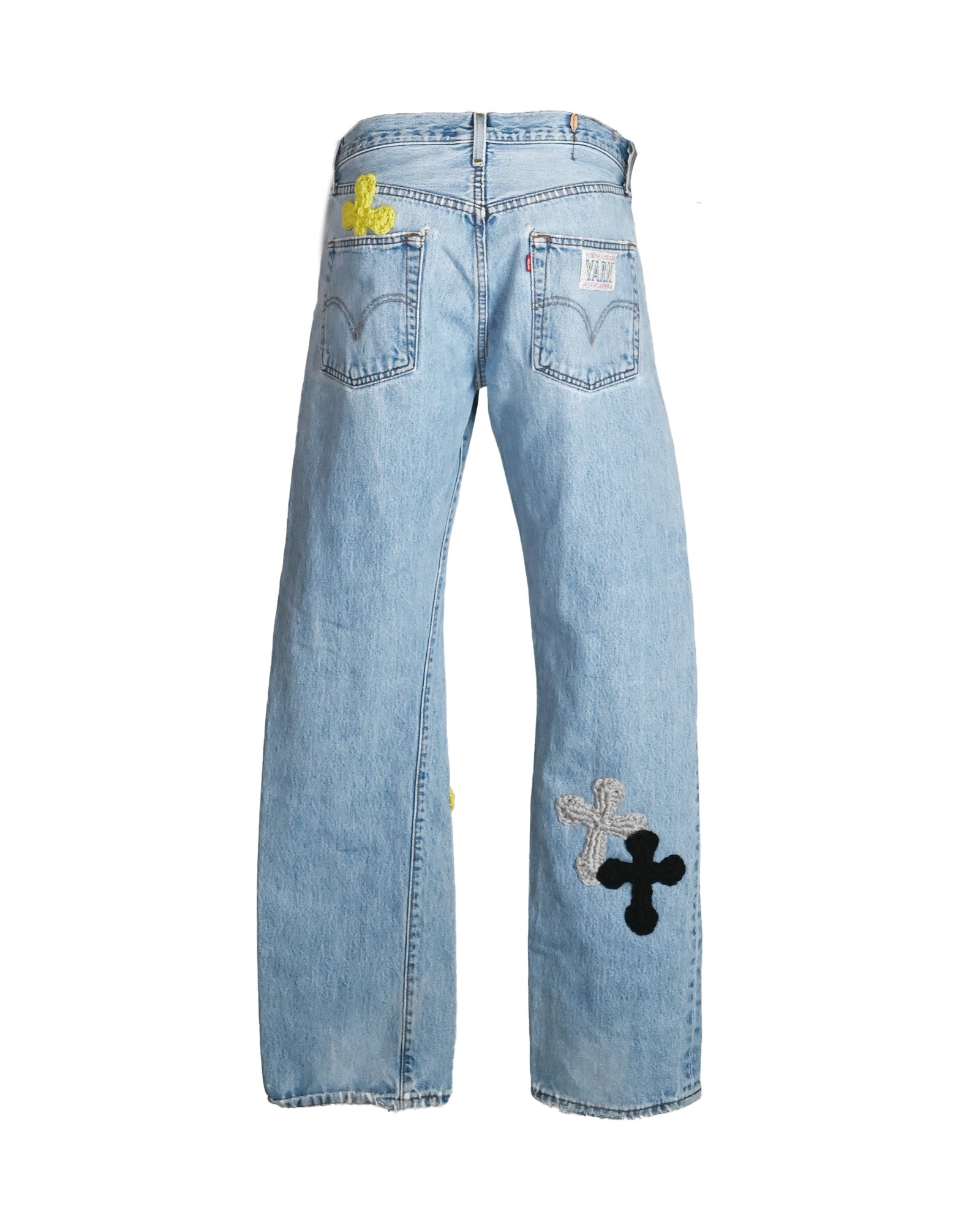 Y.A.R.N.・ヤーン - デニムパンツ Y.A.R.N. DENIM AW13 / MULTI