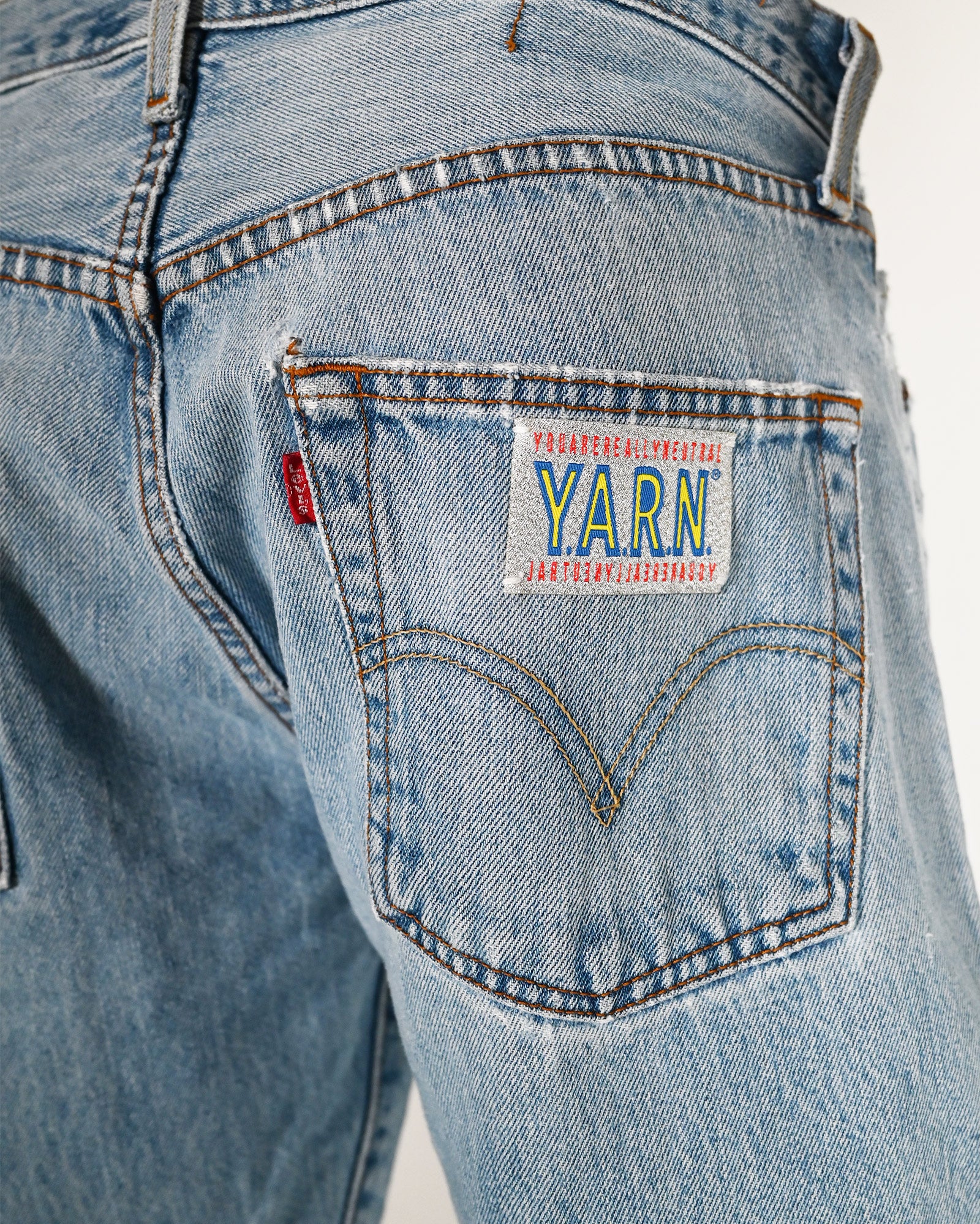 Y.A.R.N.・ヤーン - デニムパンツ Y.A.R.N. DENIM AW13 / MULTI
