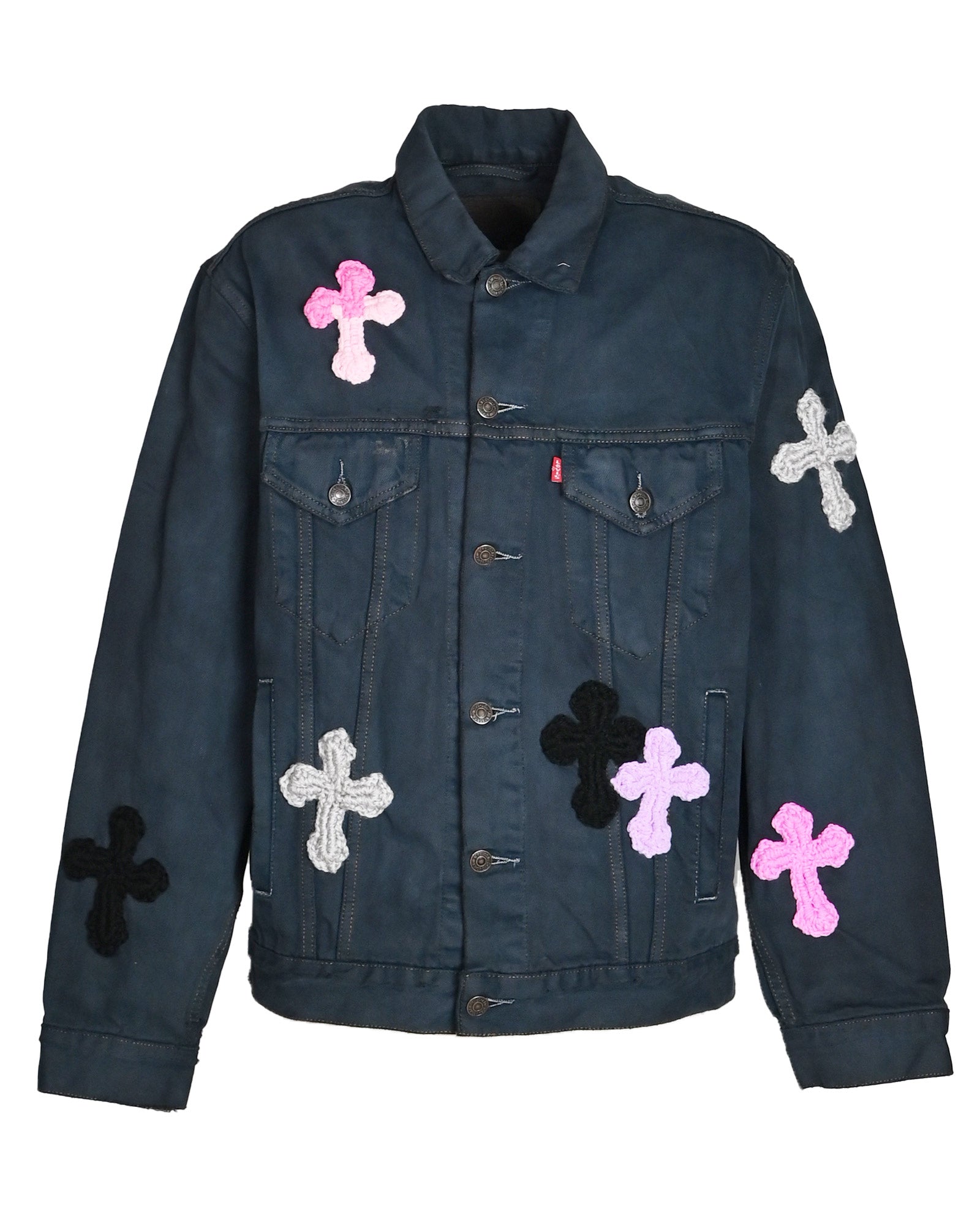 Y.A.R.N. DENIM JACKET AW18 / MULTI