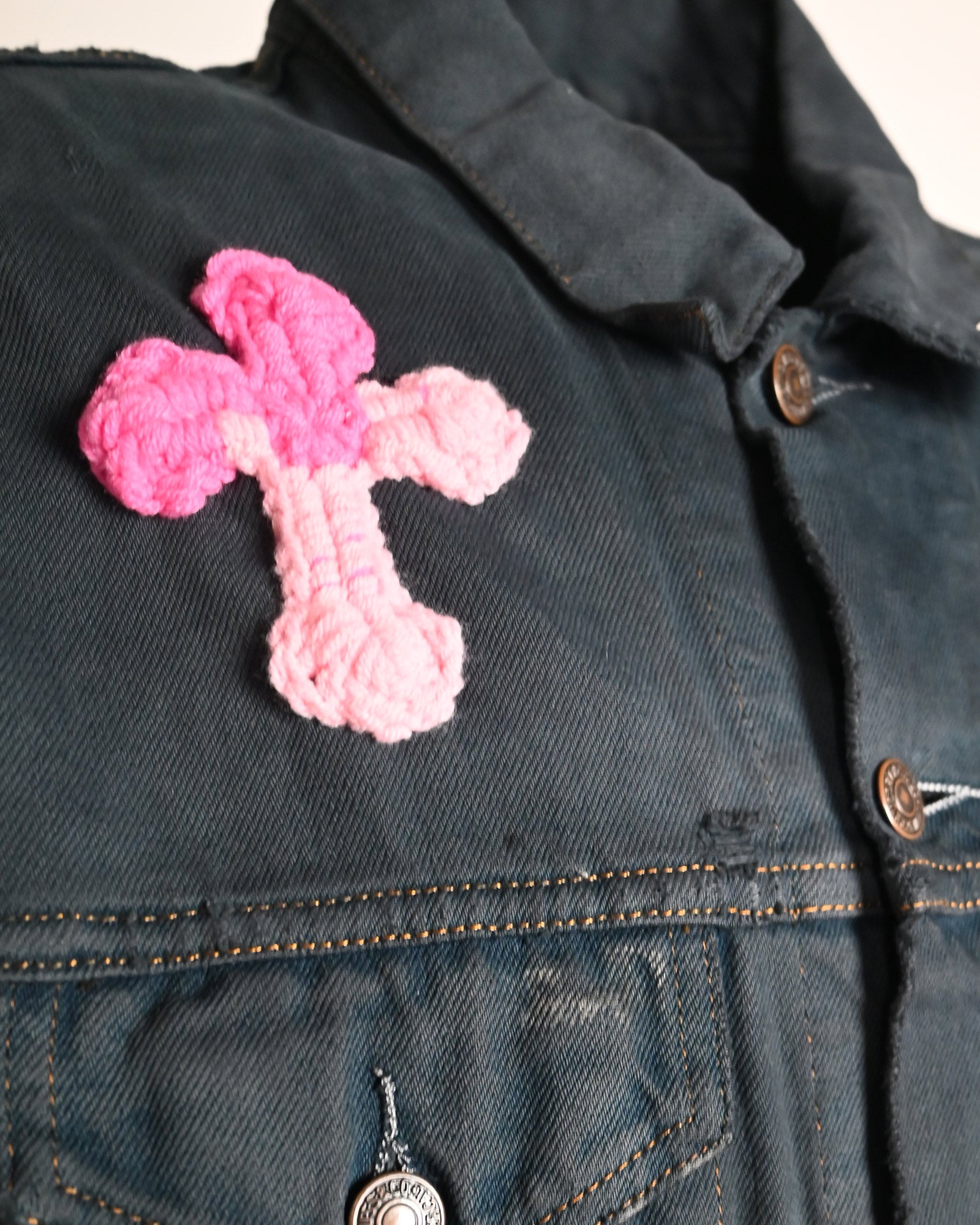 Y.A.R.N.・ヤーン - デニムジャケット Y.A.R.N. DENIM JACKET AW18 / MULTI