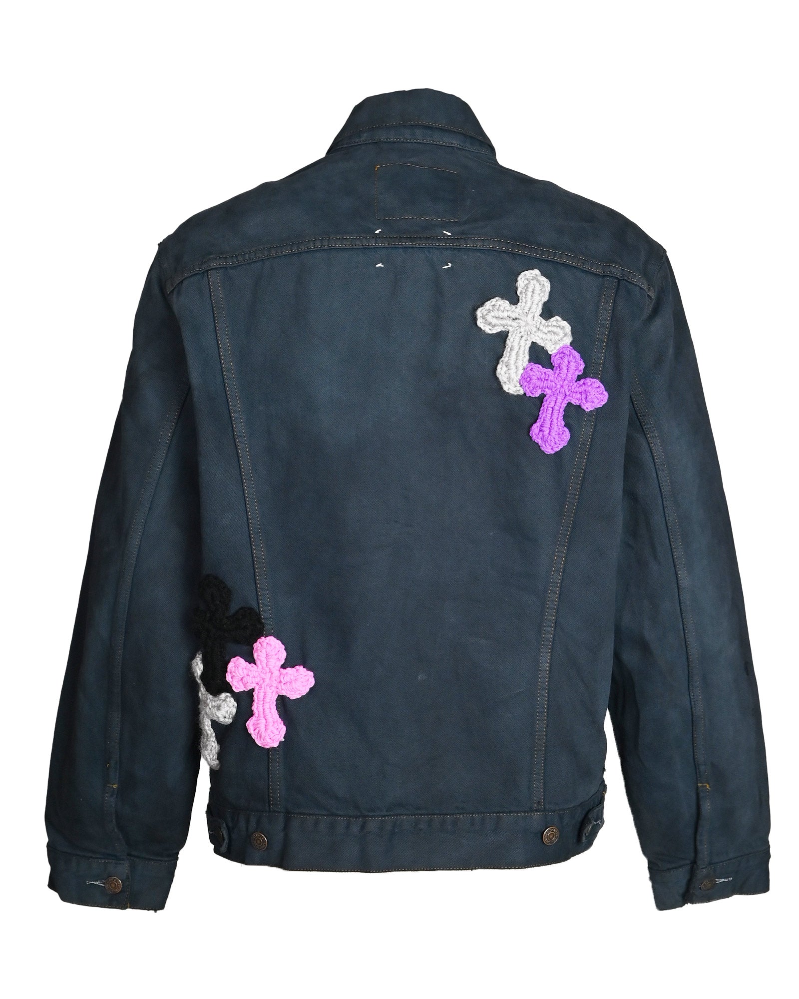 Y.A.R.N.・ヤーン - デニムジャケット Y.A.R.N. DENIM JACKET AW18 / MULTI