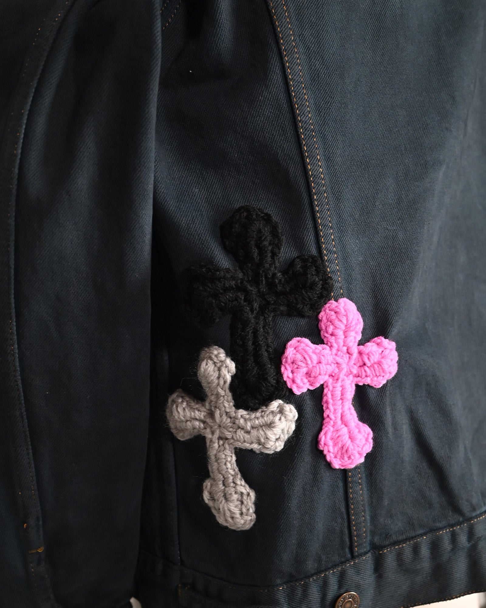 Y.A.R.N.・ヤーン - デニムジャケット Y.A.R.N. DENIM JACKET AW18 / MULTI