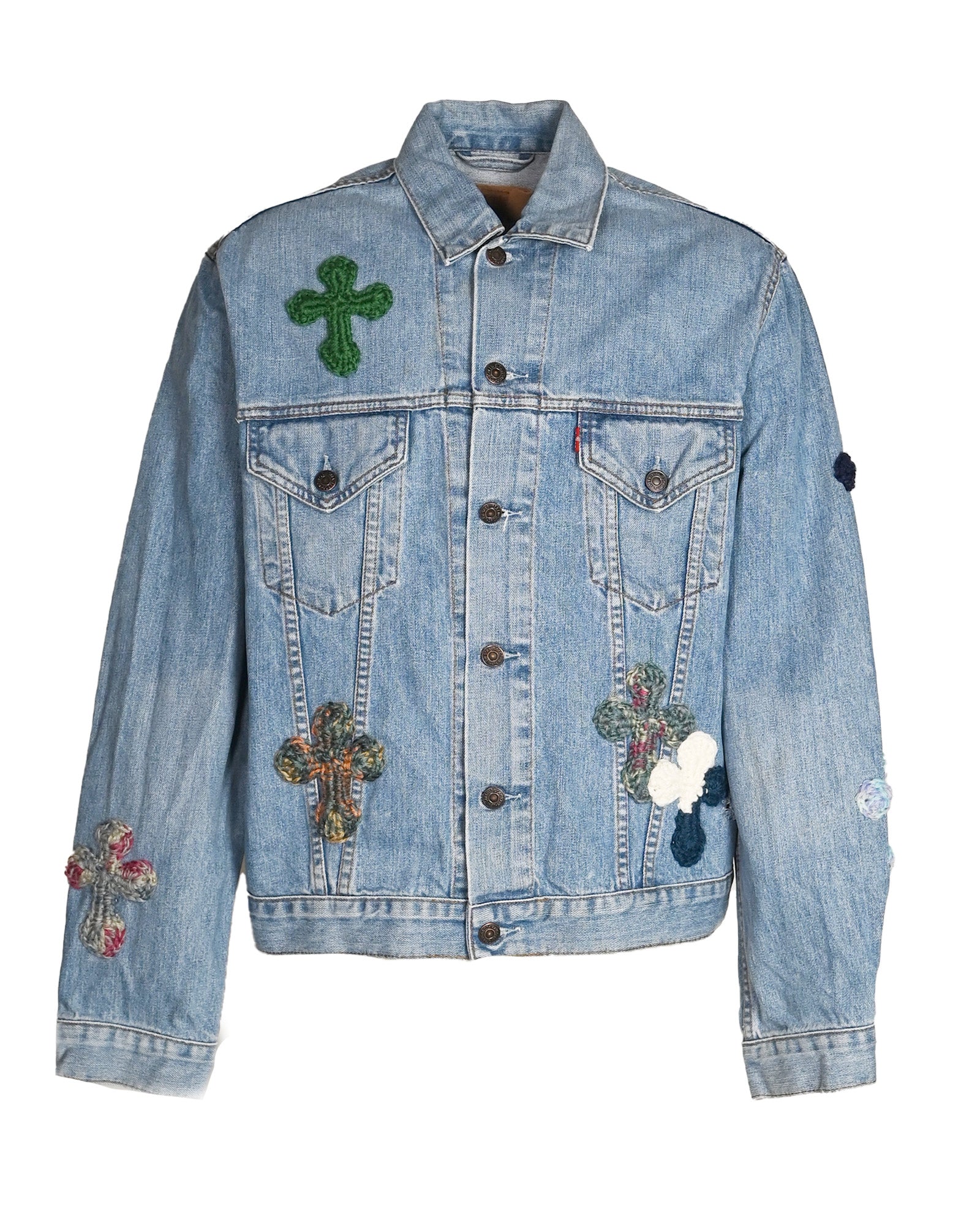 Y.A.R.N. DENIM JACKET AW19 / MULTI
