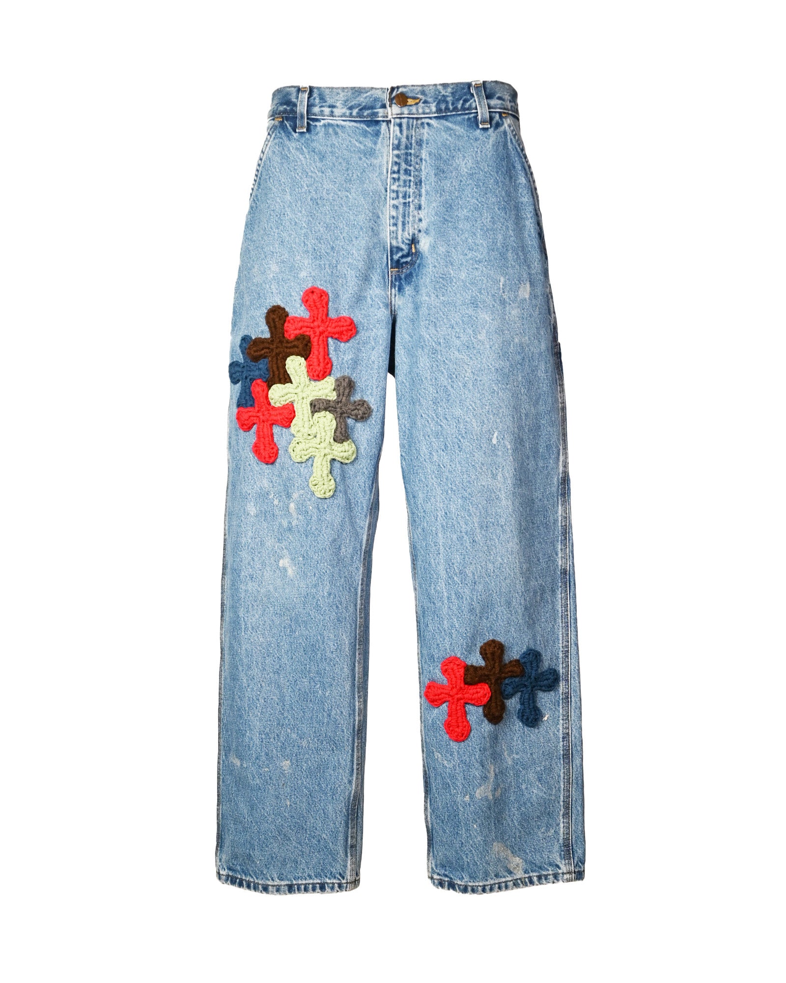 Y.A.R.N. CARHART PANTS-4 / INDIGO