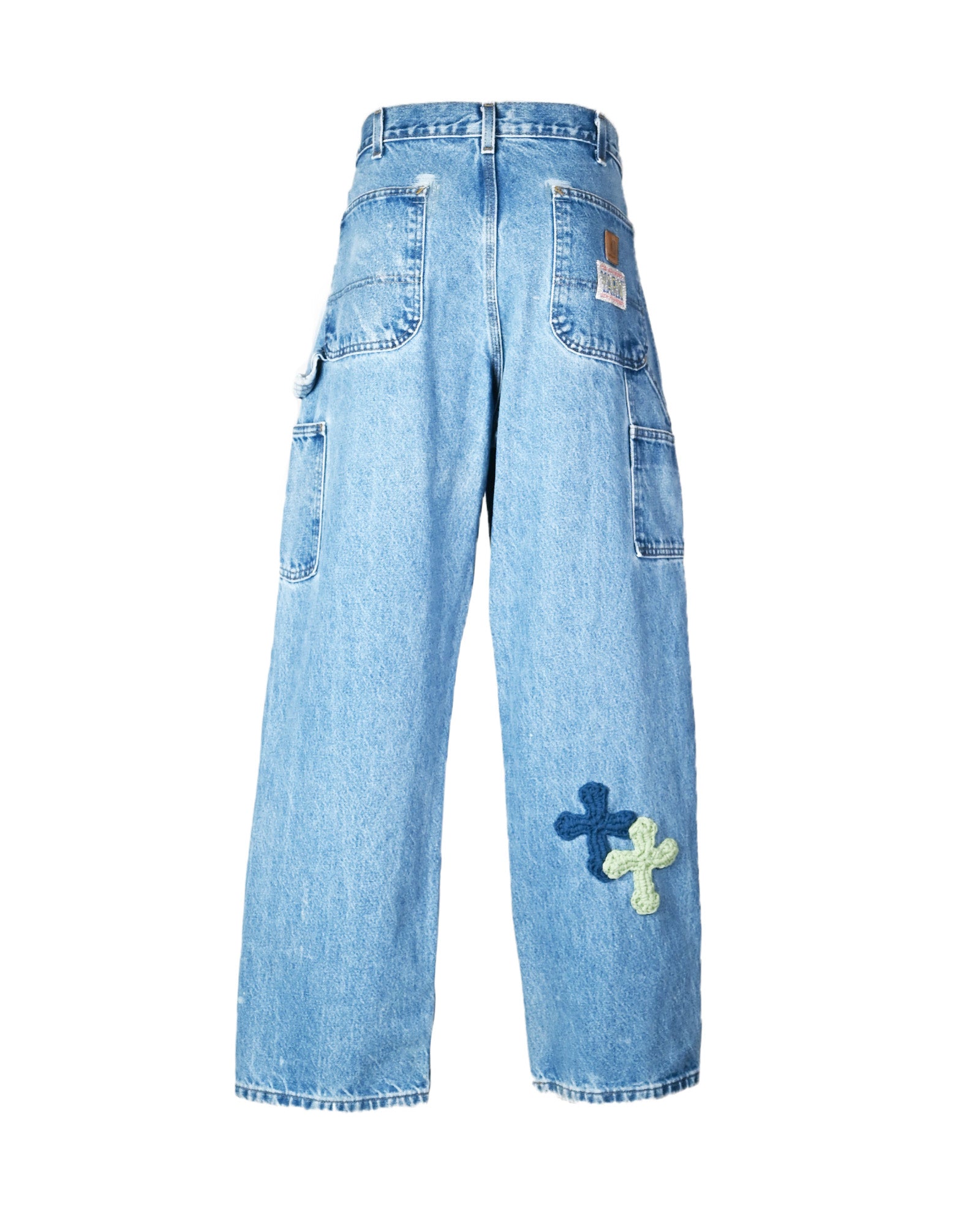 Y.A.R.N.・ヤーン - デニムパンツ Y.A.R.N. CARHART PANTS-4 / INDIGO