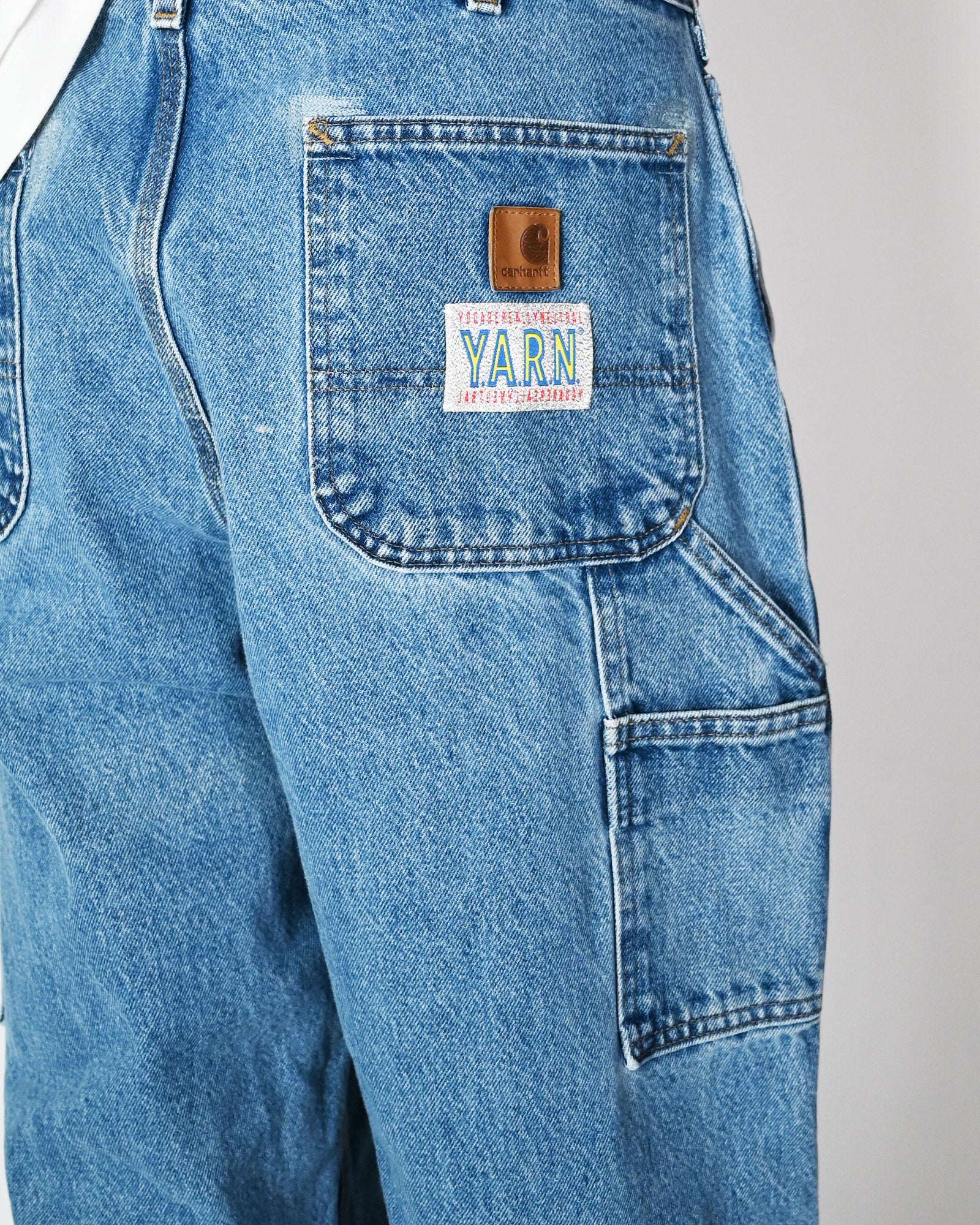 Y.A.R.N.・ヤーン - デニムパンツ Y.A.R.N. CARHART PANTS-4 / INDIGO