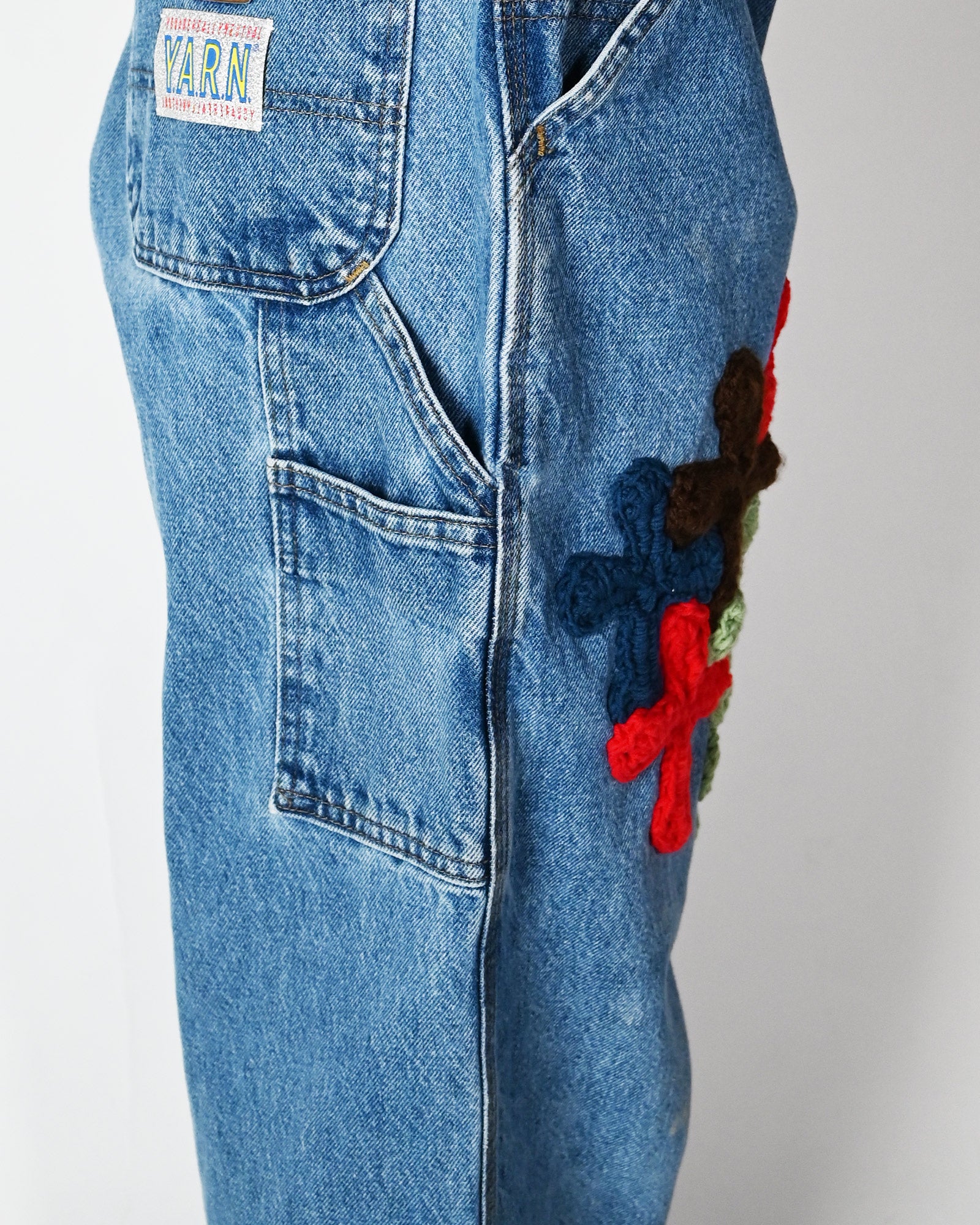 Y.A.R.N.・ヤーン - デニムパンツ Y.A.R.N. CARHART PANTS-4 / INDIGO