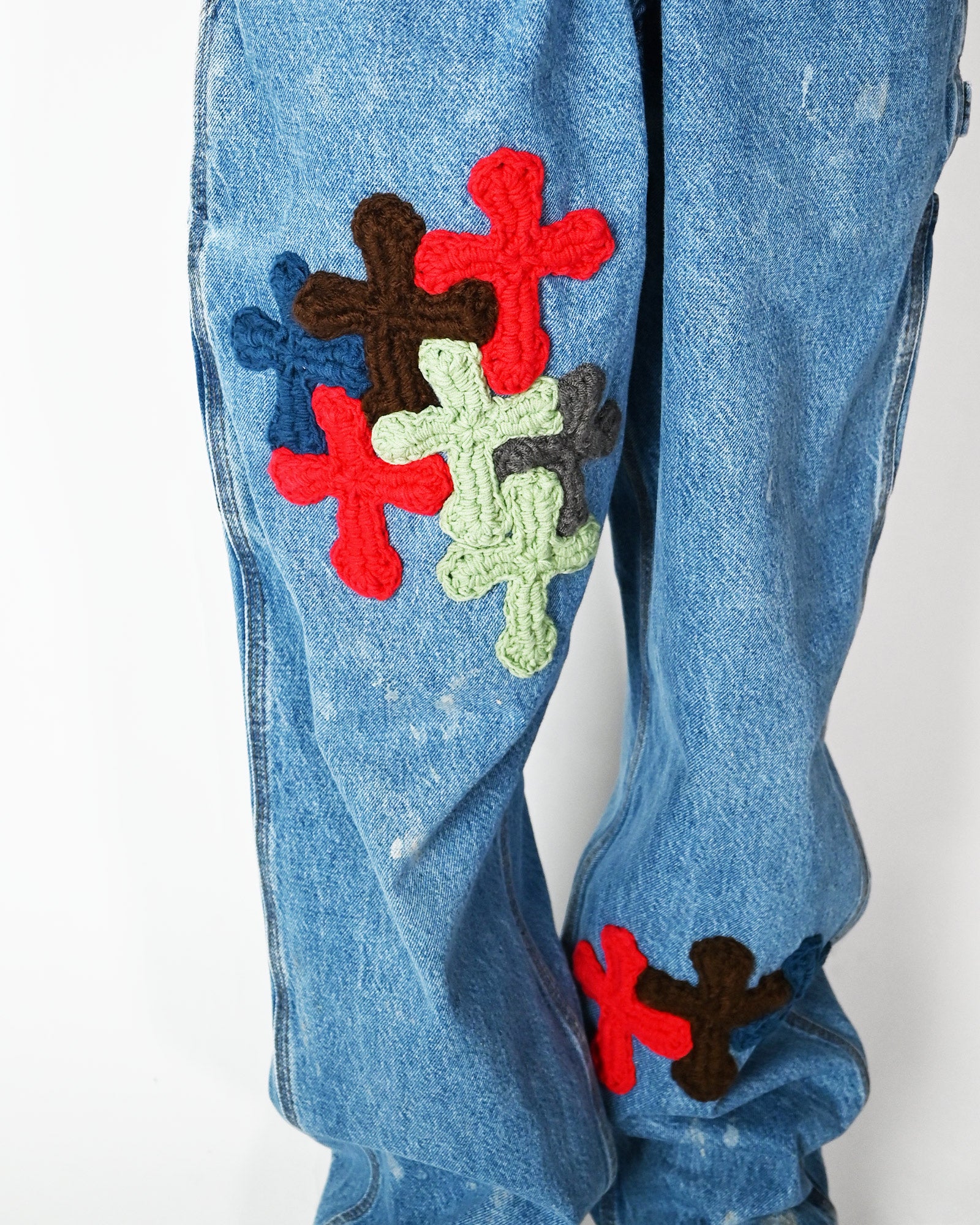 Y.A.R.N.・ヤーン - デニムパンツ Y.A.R.N. CARHART PANTS-4 / INDIGO