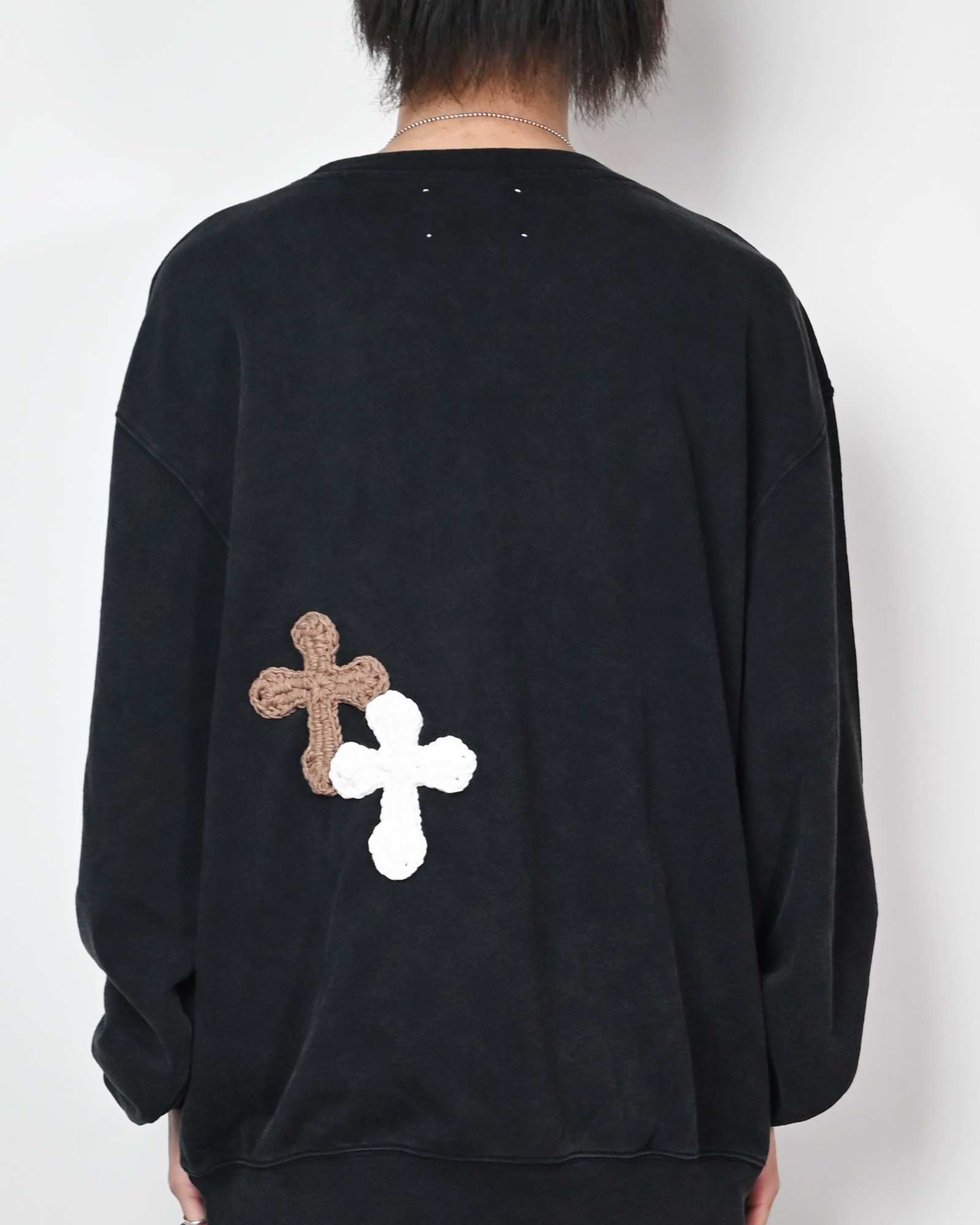 Y.A.R.N.・ヤーン - スウェット Y.A.R.N. SWEAT-4 (XL) / BLACK