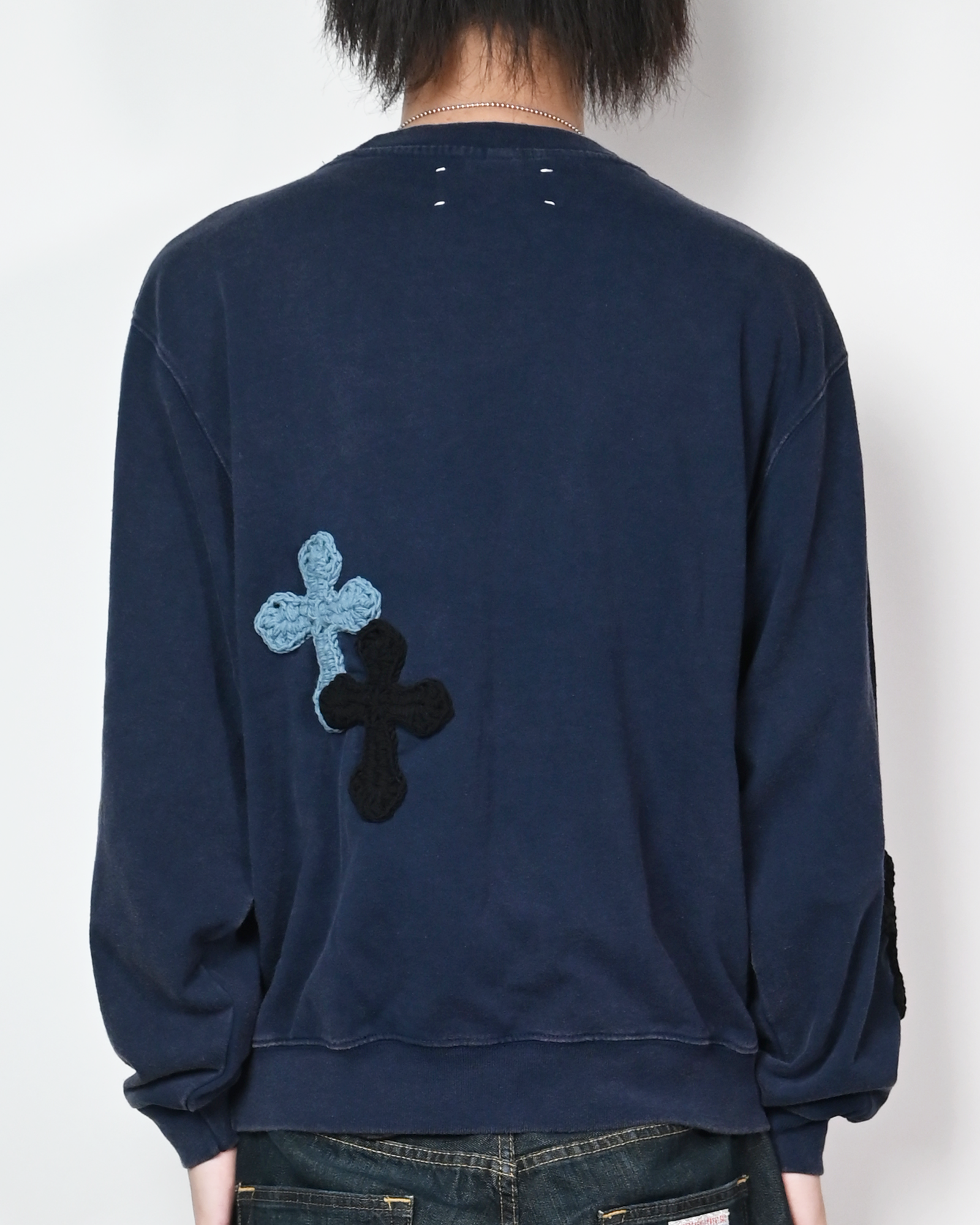 Y.A.R.N.・ヤーン - スウェット "Y.A.R.N. SWEAT-9" (M) / NAVY