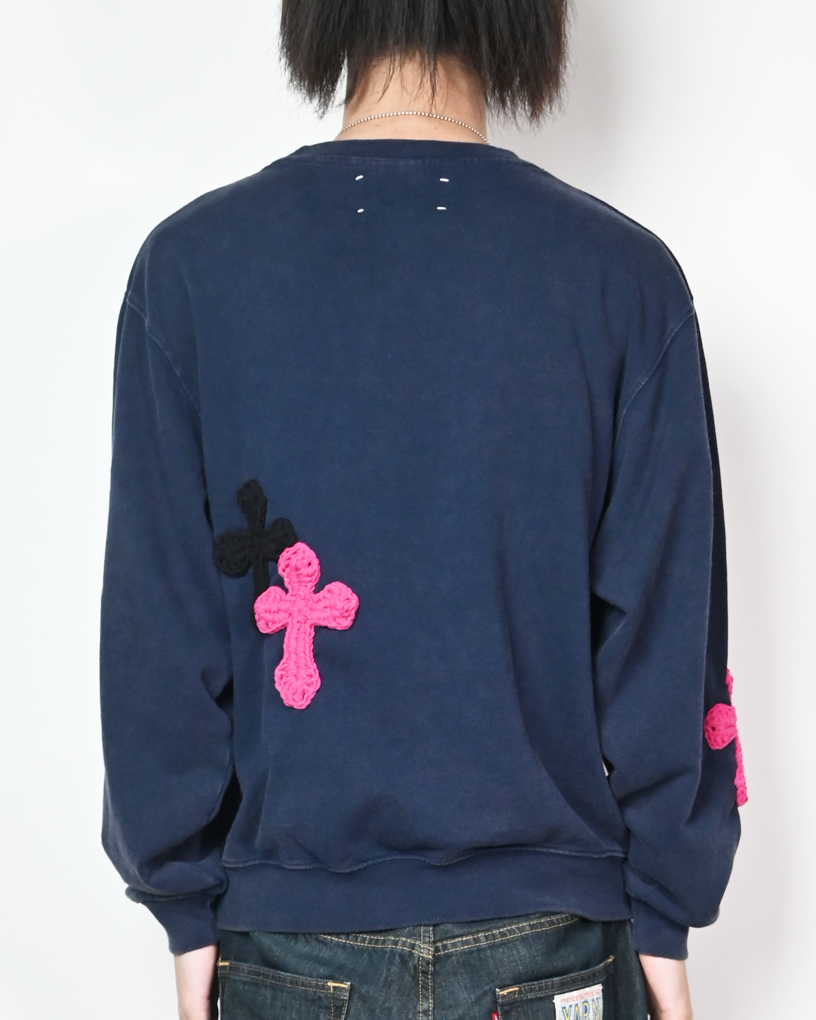 Y.A.R.N.・ヤーン - スウェット "Y.A.R.N. SWEAT-10" (M) / NAVY
